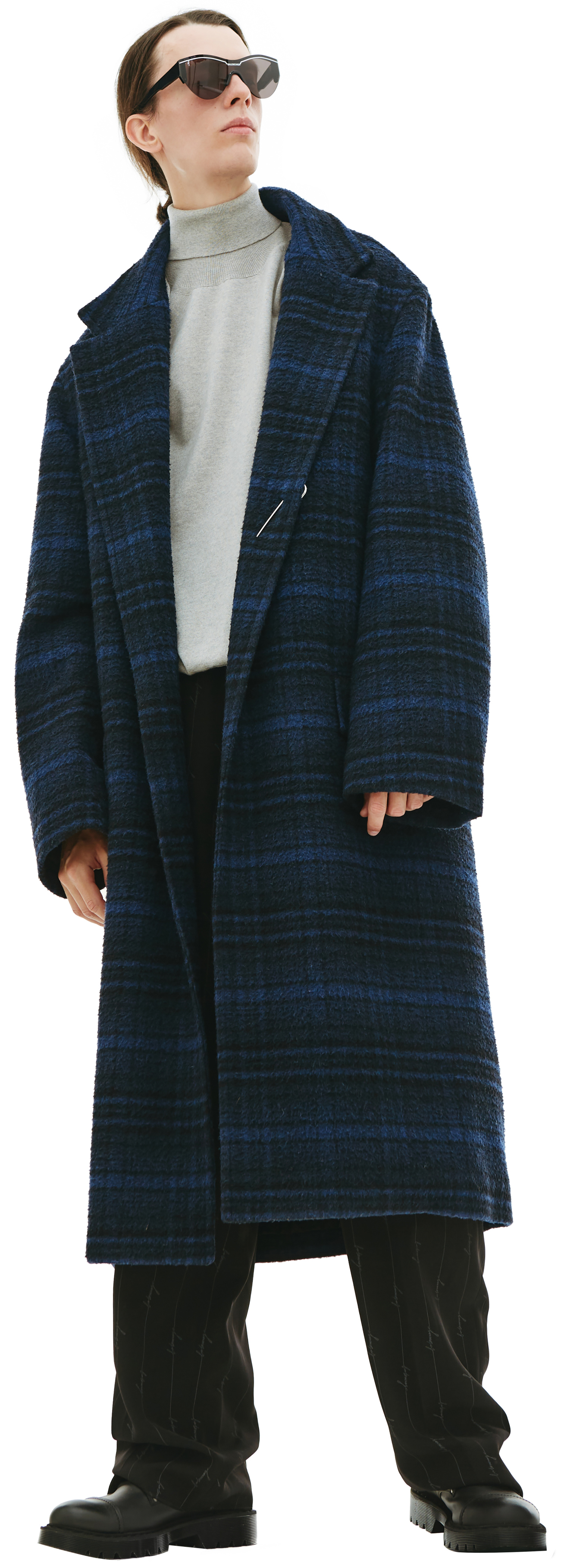 Balenciaga Cocoon coat in vintage check