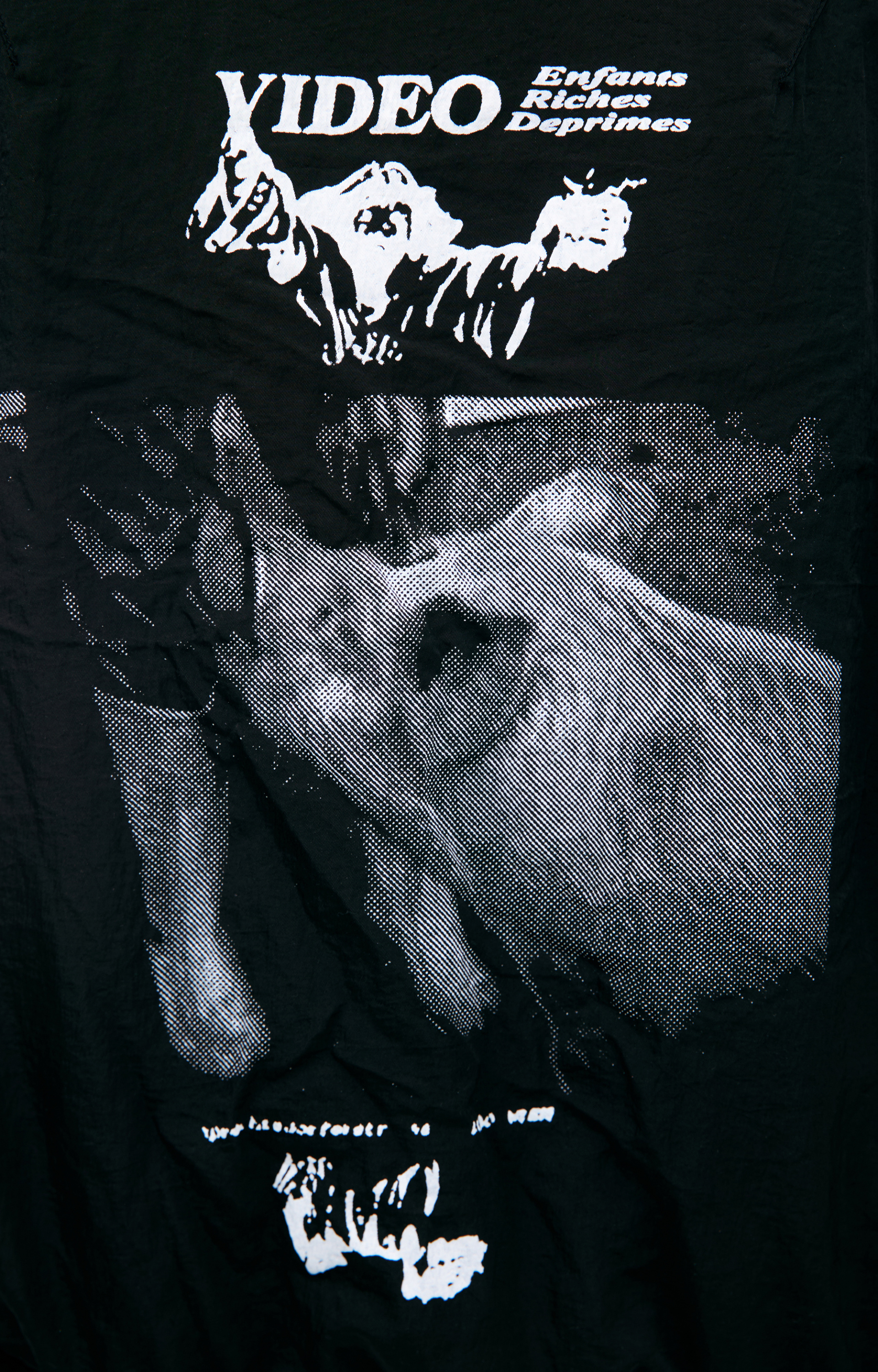 Enfants Riches Déprimés Black zippered bomber