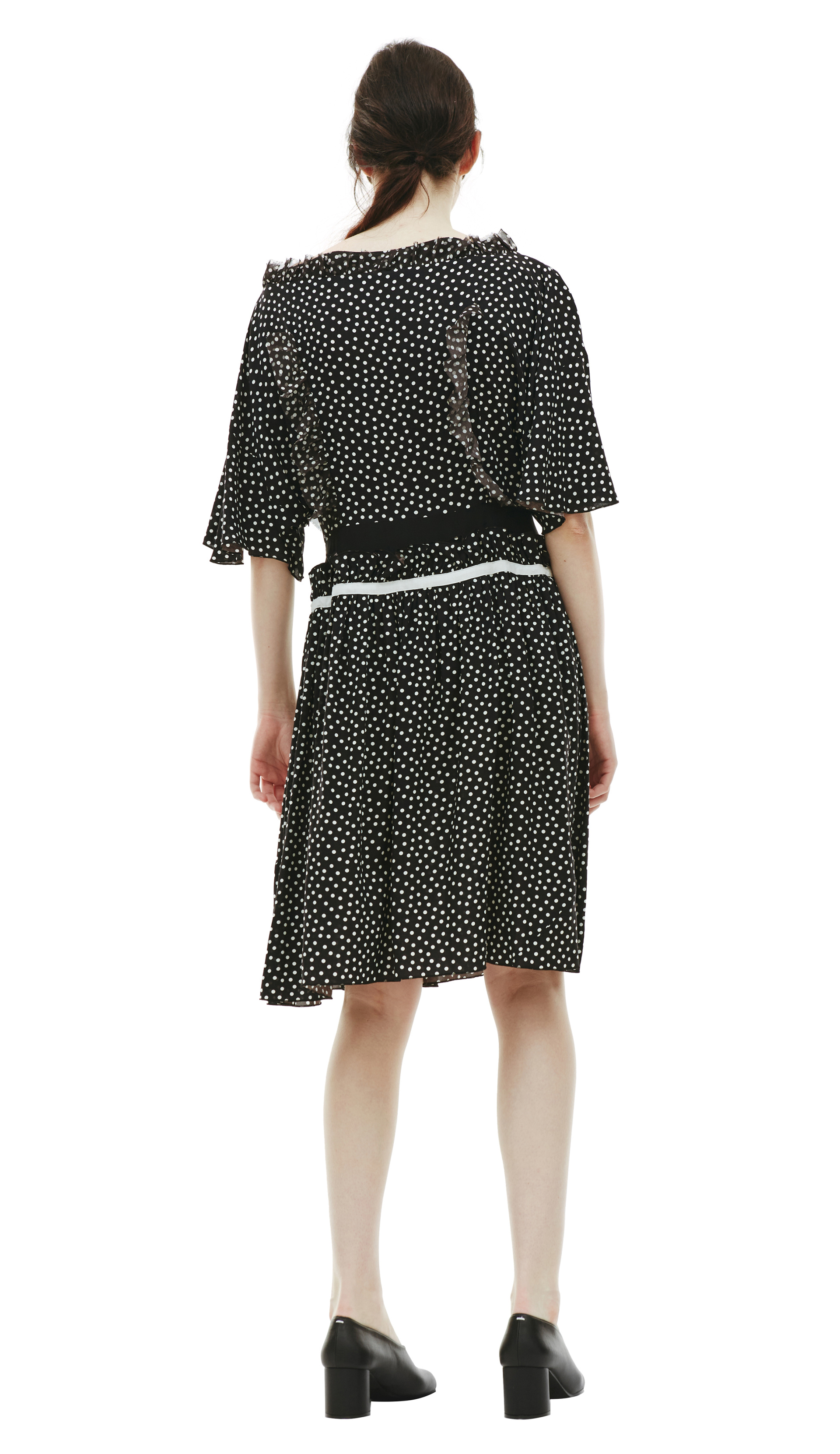 Undercover Polka Dot Dress with Ruffles