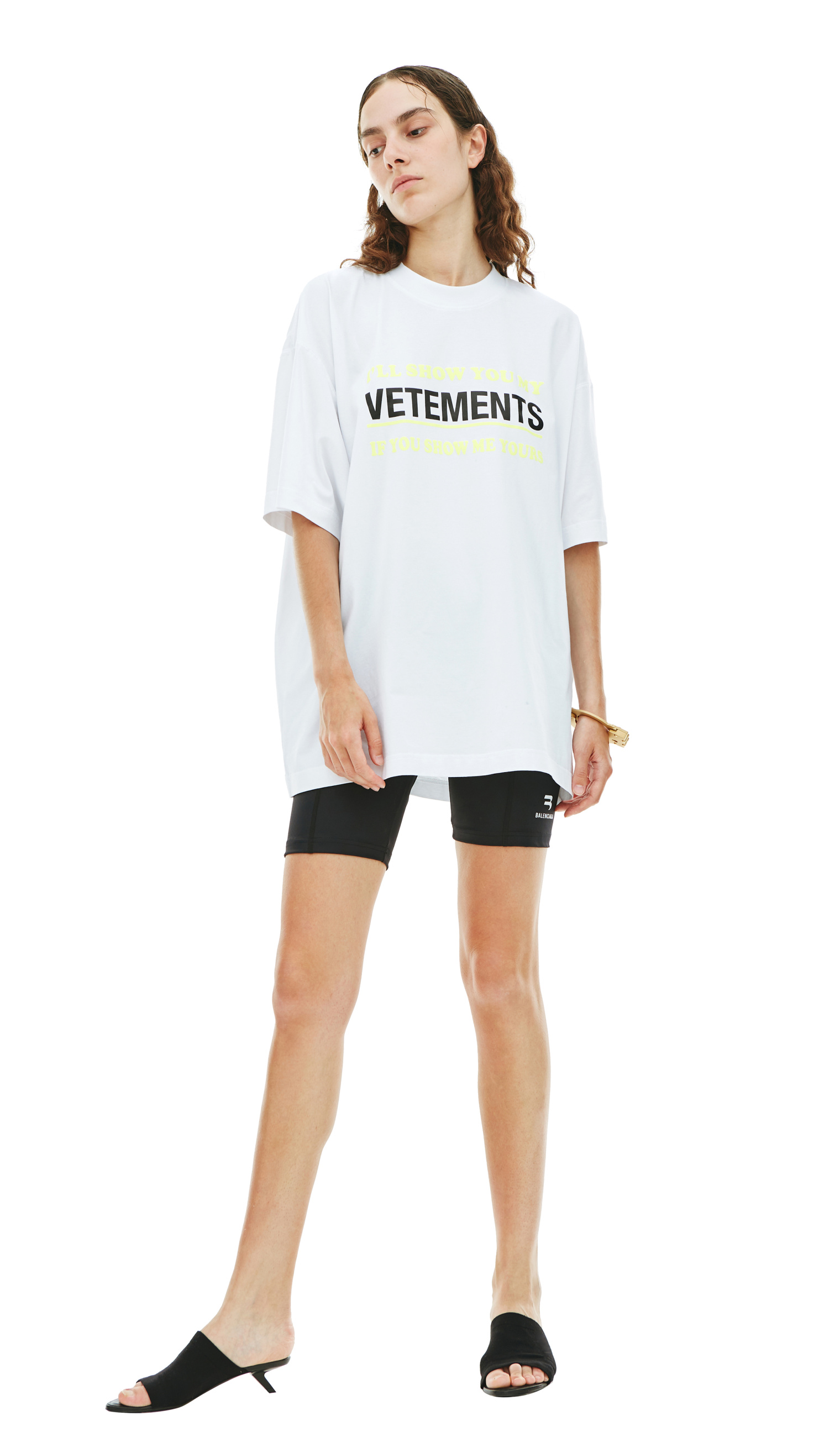 VETEMENTS ФУтболка с принтом I\'ll show you
