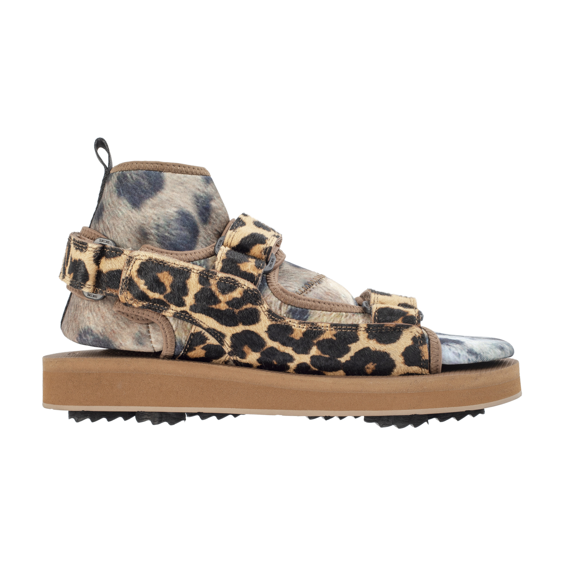 Doublet Doublet x Suicoke Animal foot Leopard Sandals