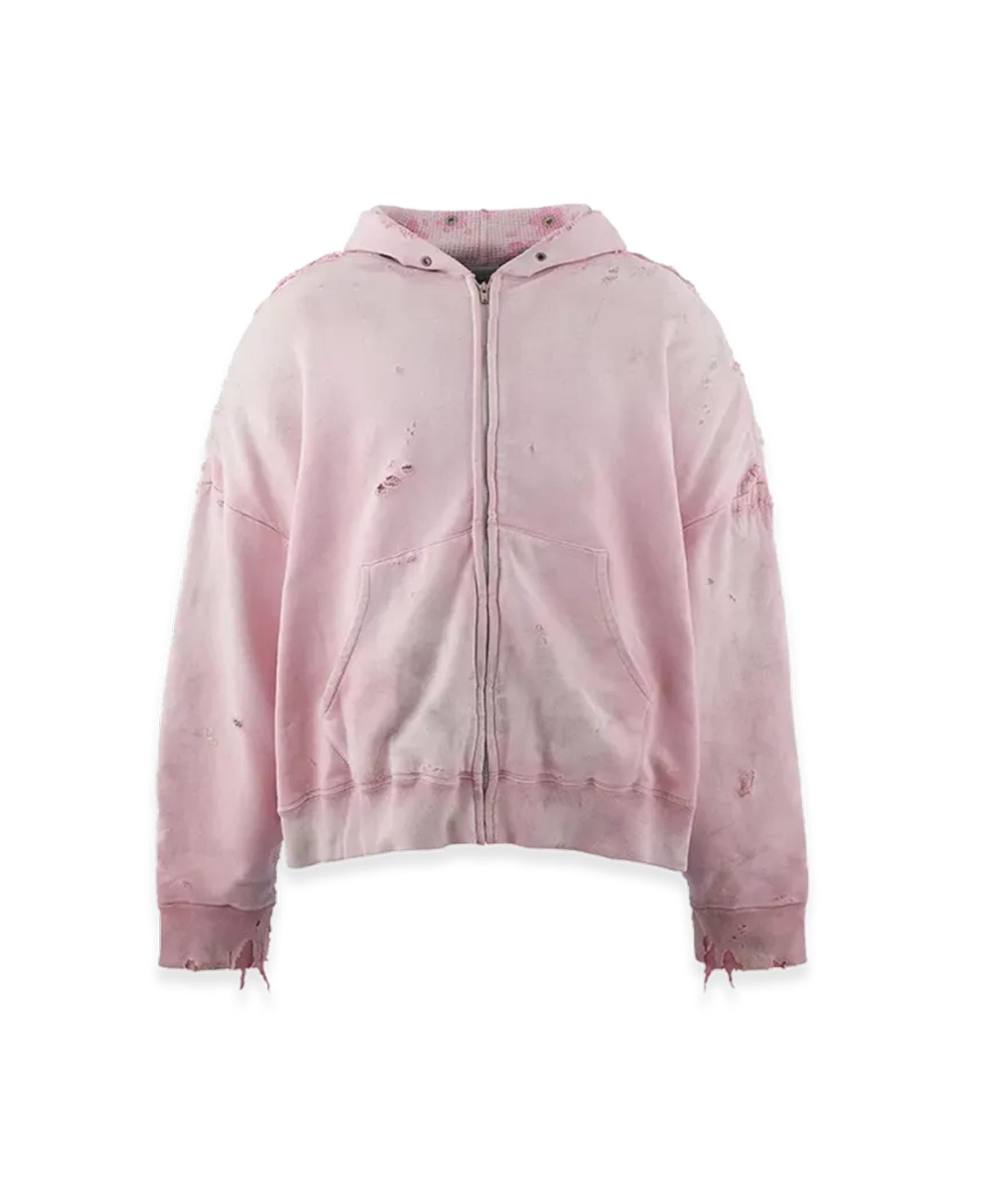 MONONOKE MADE Pink hoodie with a cherry blossom print