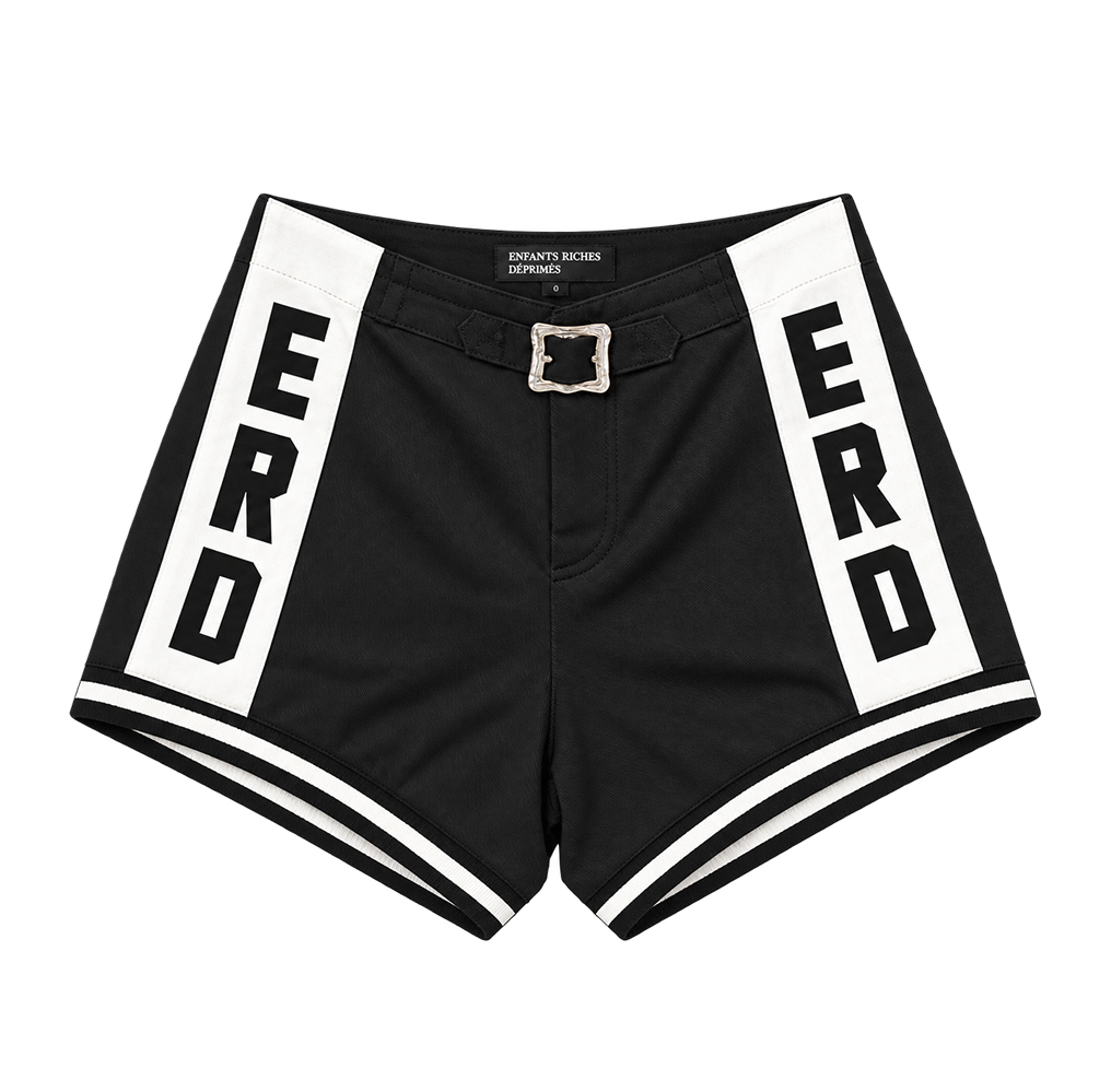 Enfants Riches Déprimés Black logo shorts