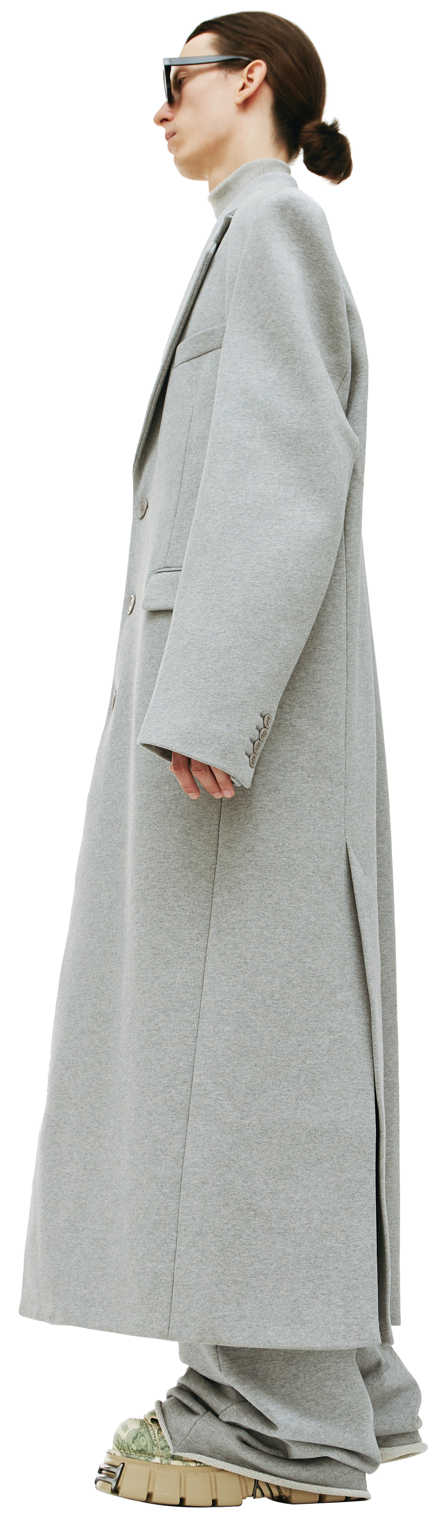 VETEMENTS Длинное оверсайз пальто