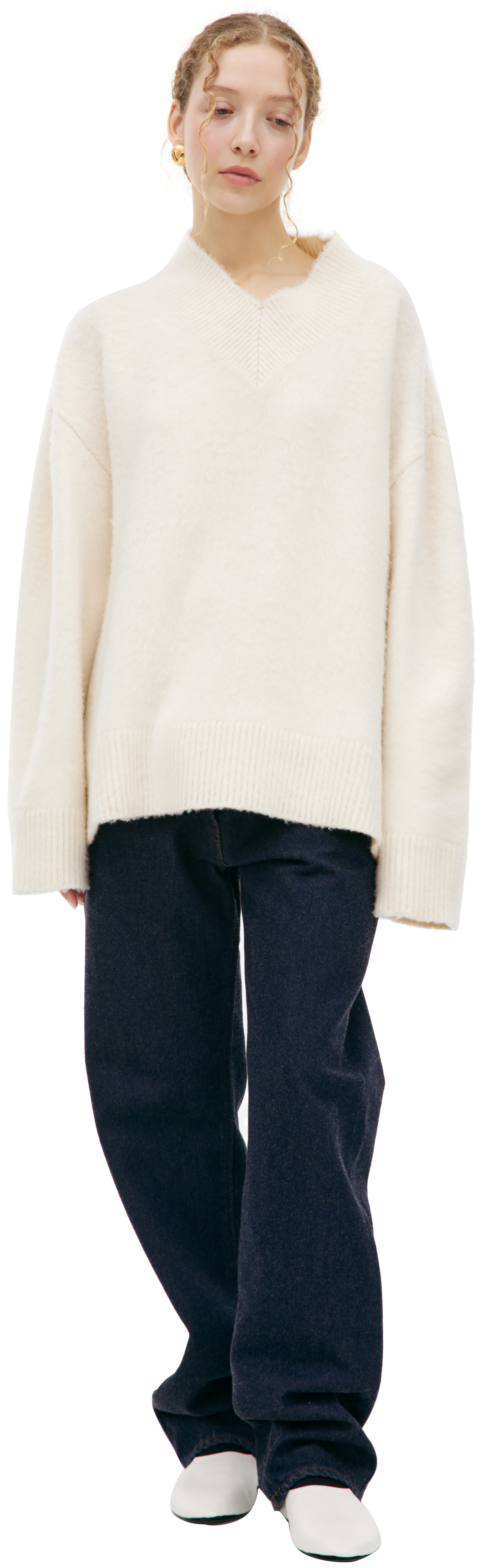 The Row Cashmere knit sweater