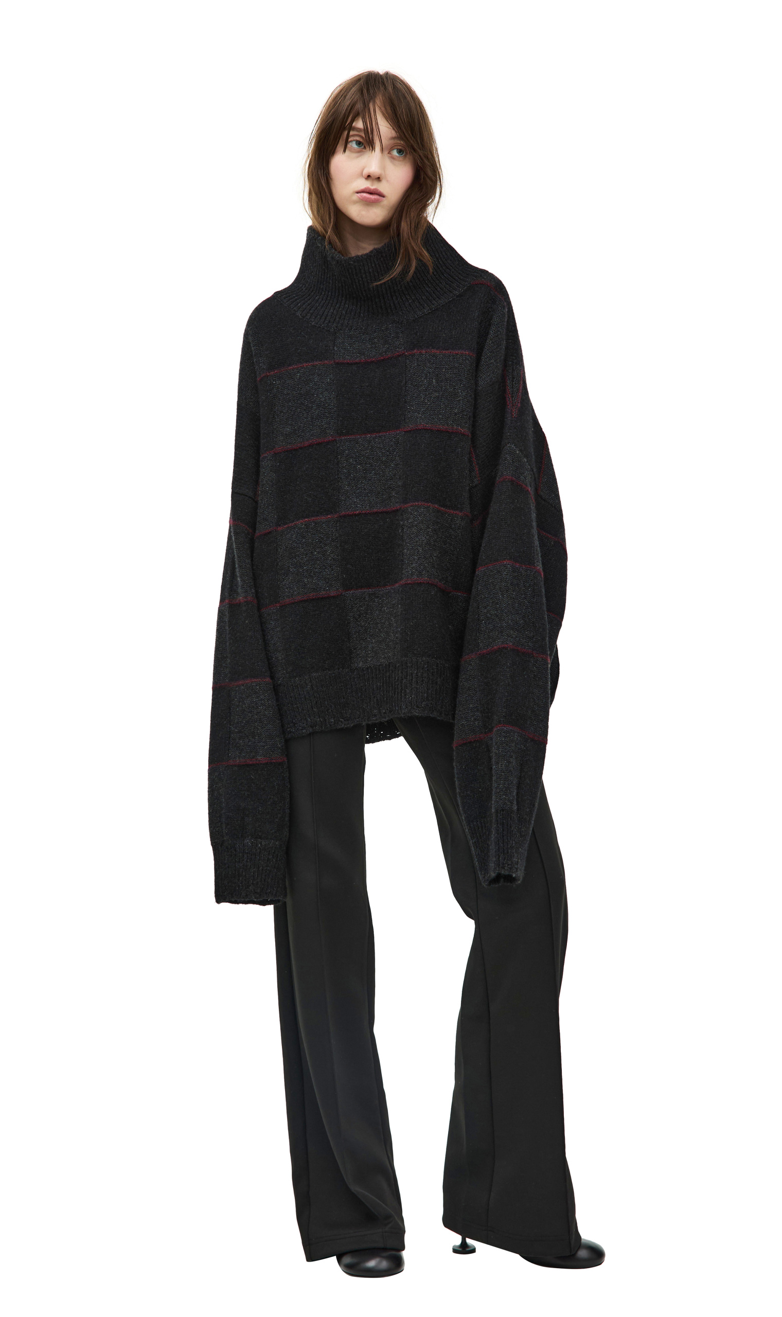 Enfants Riches Deprimes Cashmere plaid sweater