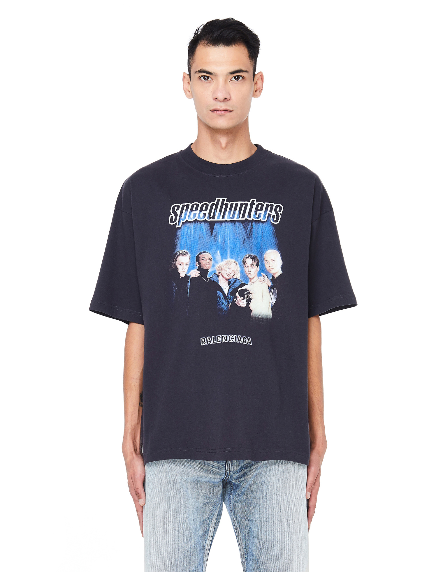 Balenciaga Speedhunters Black T-shirt