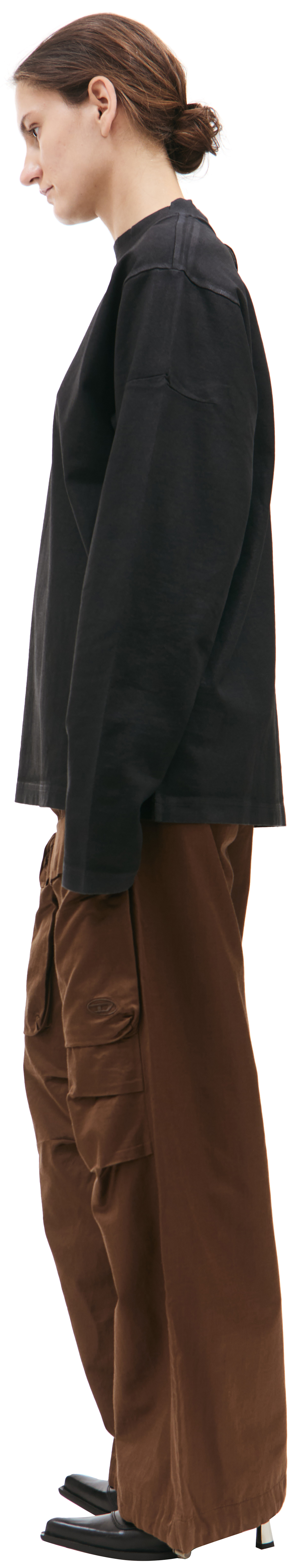 PROTOTYPES Black cotton longsleeve