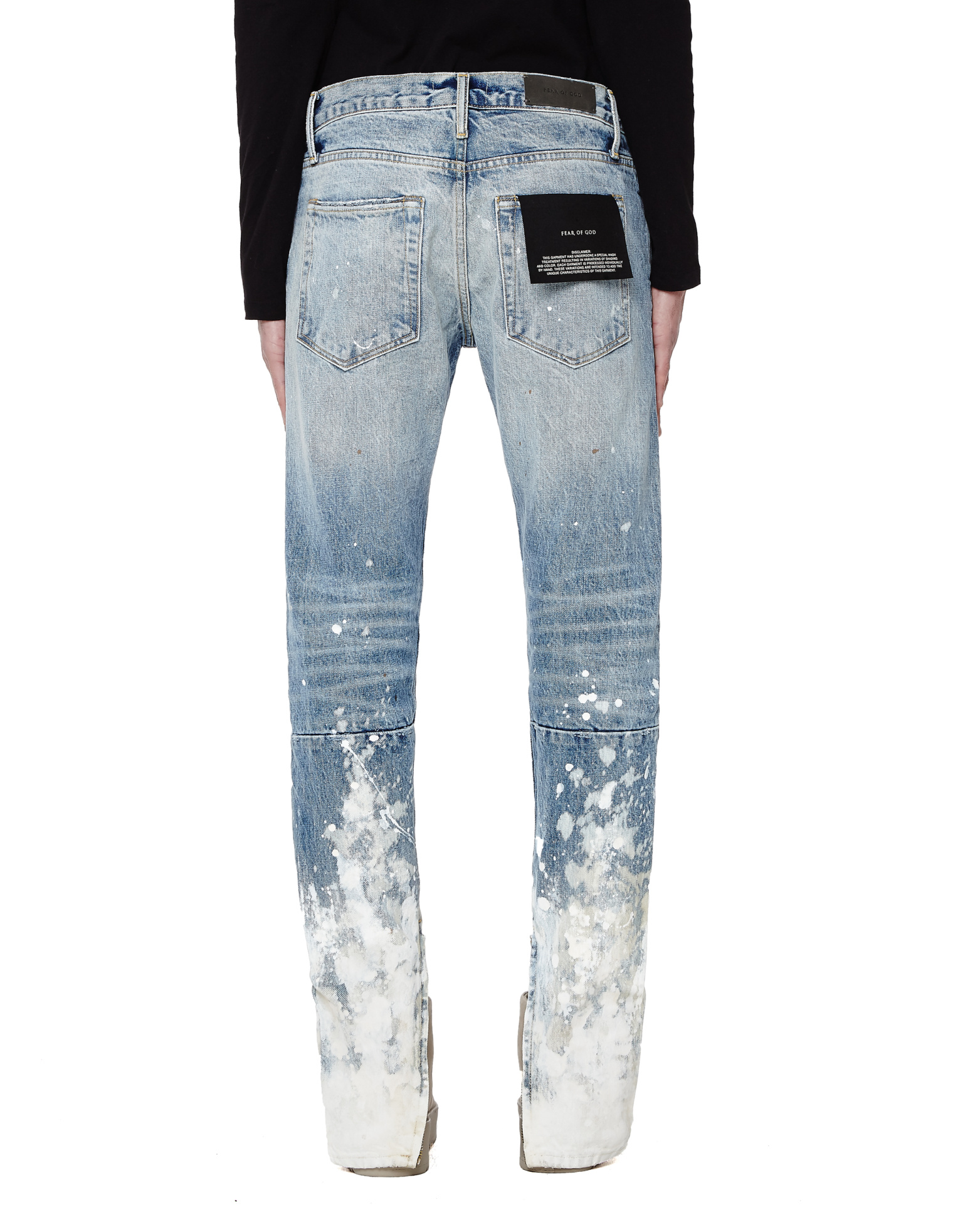 Fear of God Indigo Selvedge Denim Painters Jeans