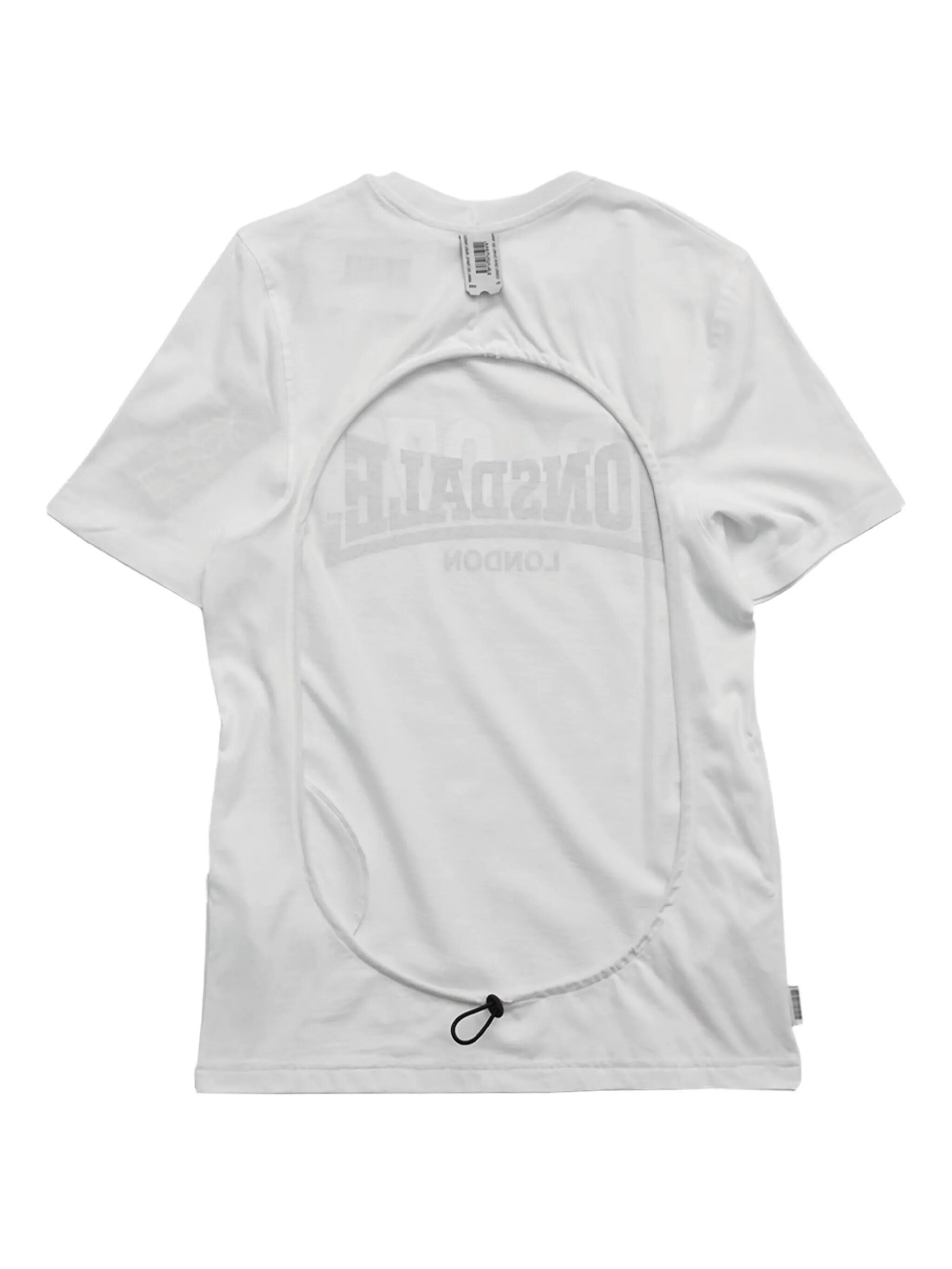 PROTOTYPES White T-shirt with a neckline