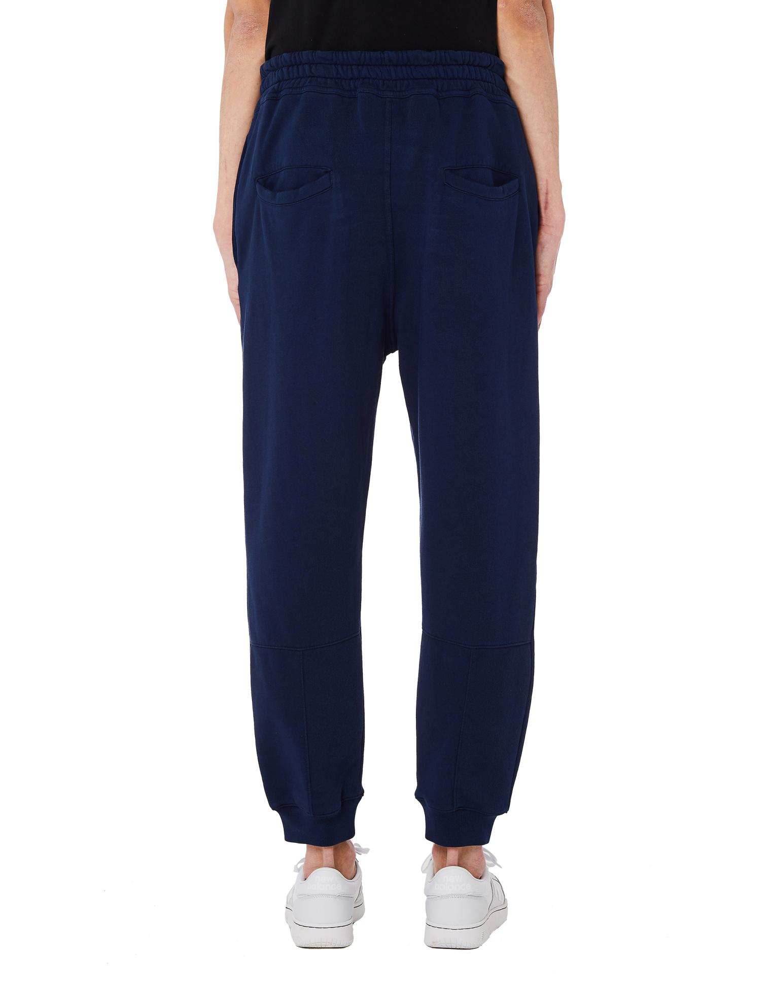 Haider Ackermann Blue Cotton Sweatpants