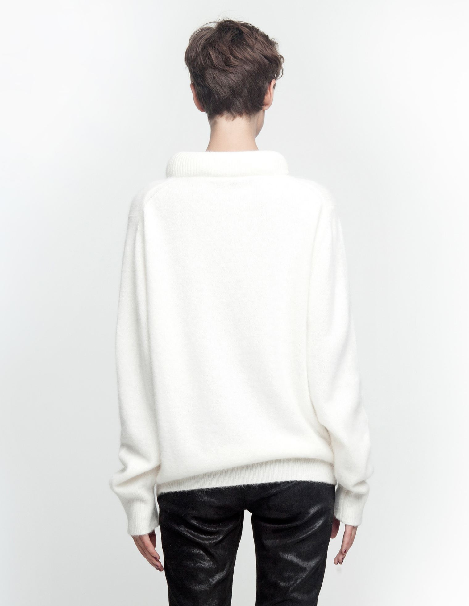 Ann Demeulemeester High neck sweater
