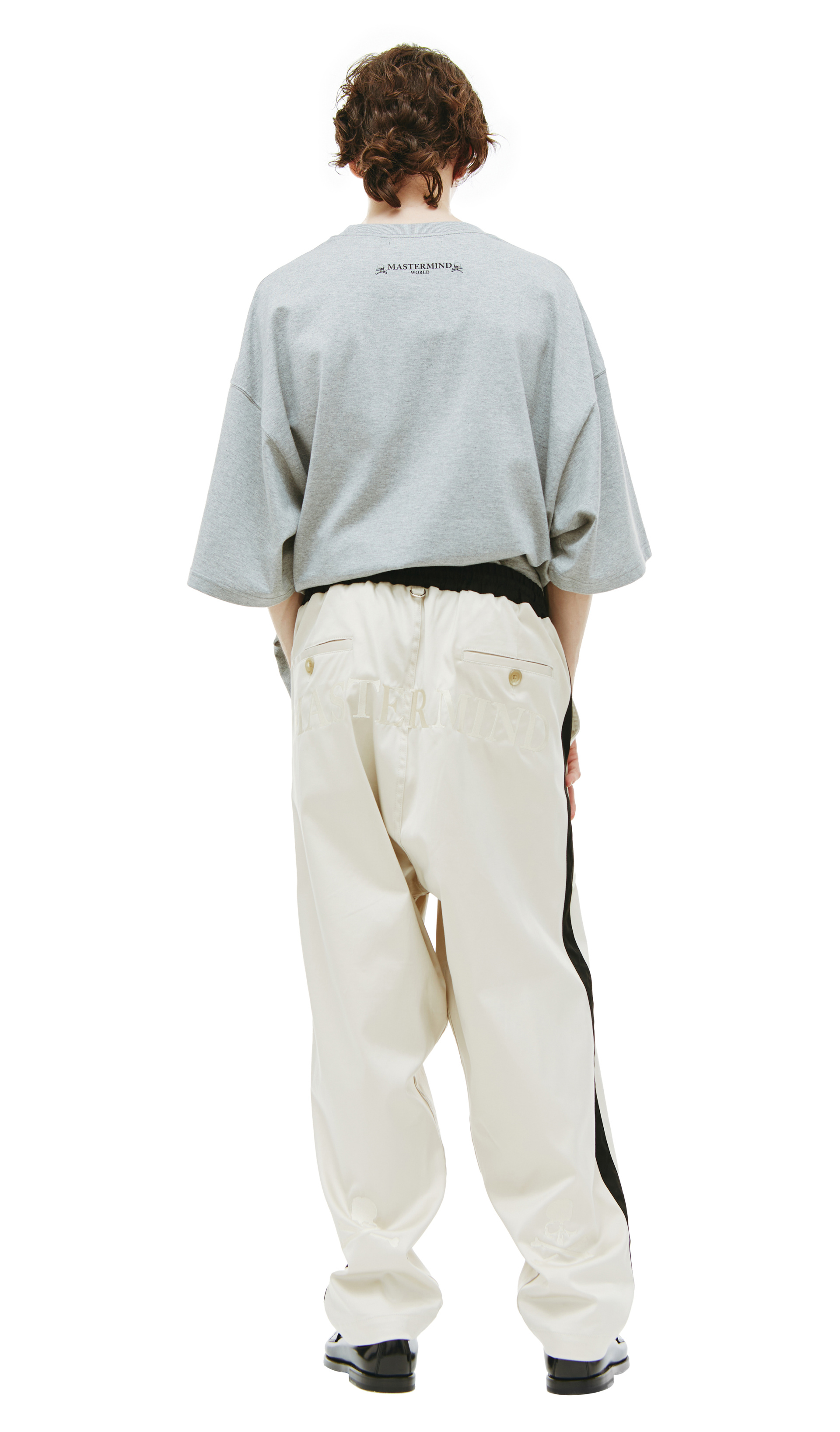 Mastermind WORLD Beige cotton trousers