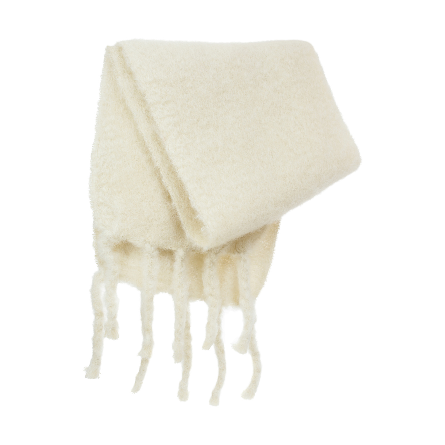 Jil Sander Brushed knit mohair scarf