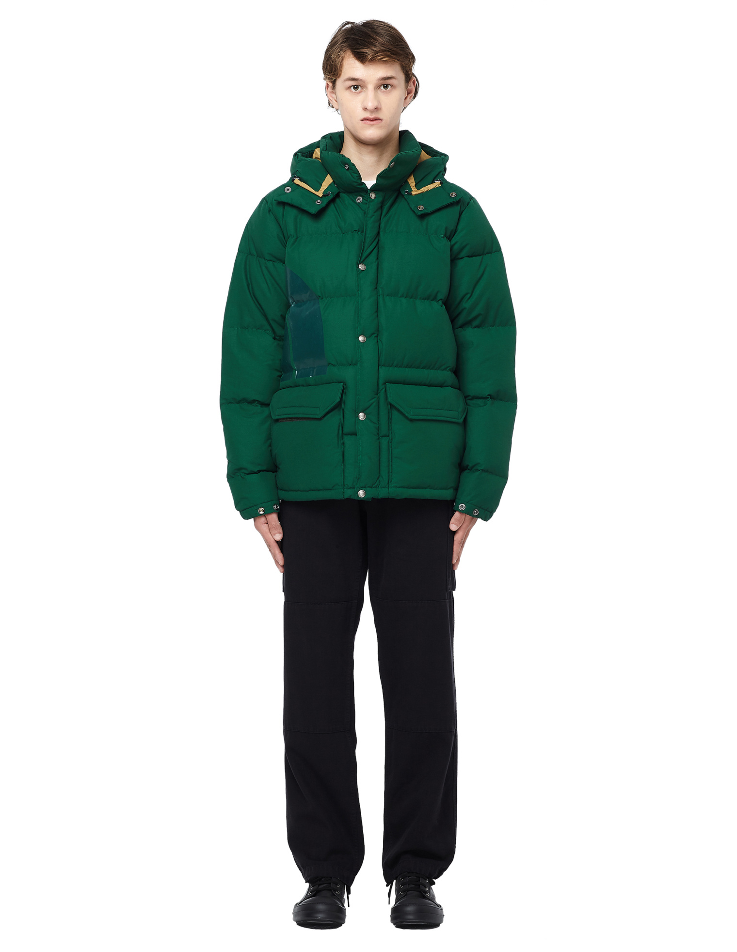 Junya Watanabe Зеленый пуховик The North Face