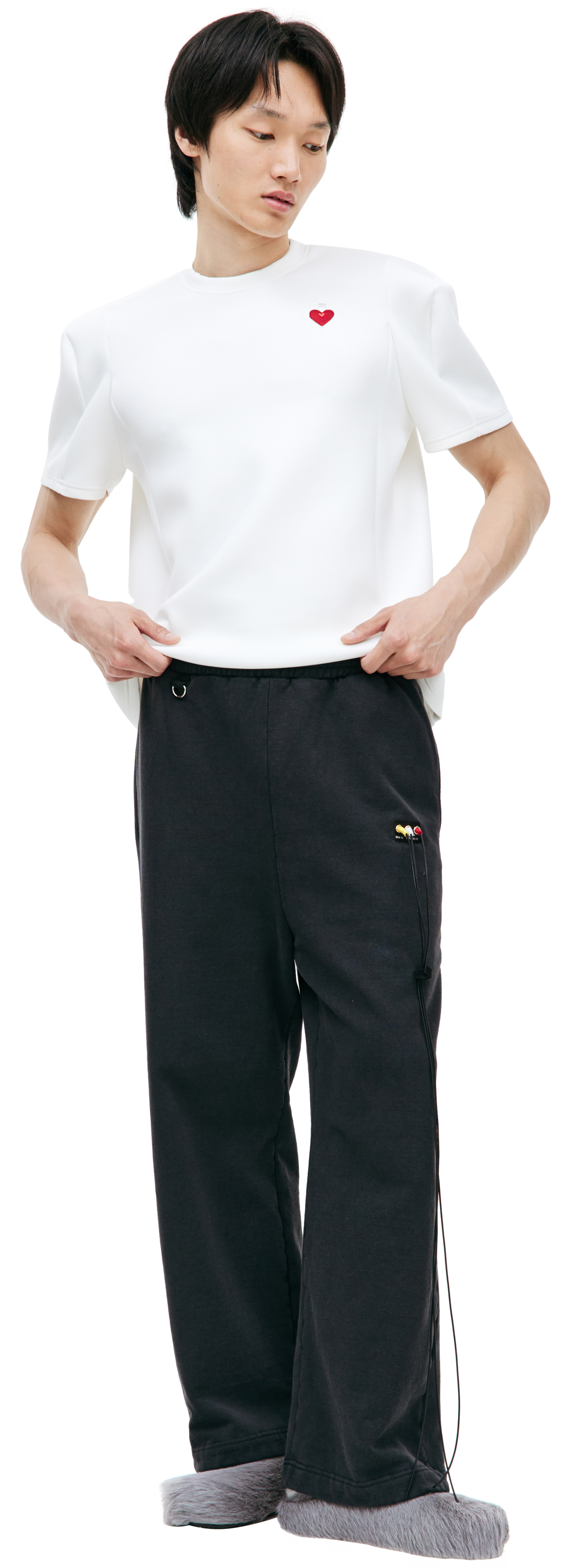 Doublet \'RCA Cable\' cotton sweatpants