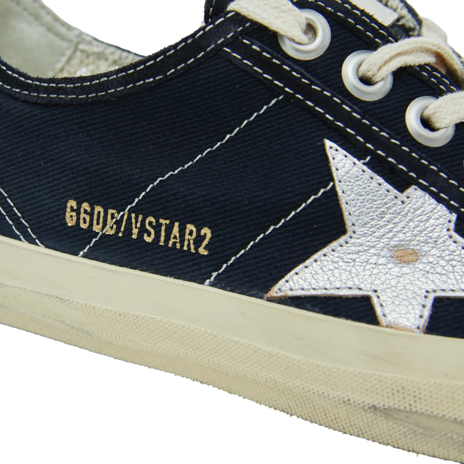 Golden Goose Women\'s V-Star Canvas Sneakers