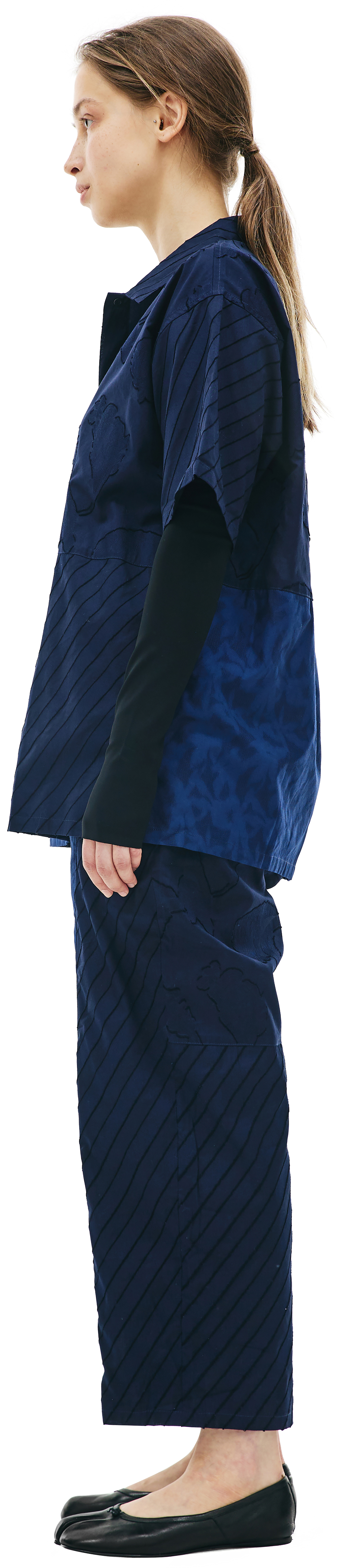 KIMMY Patchwork style shirt