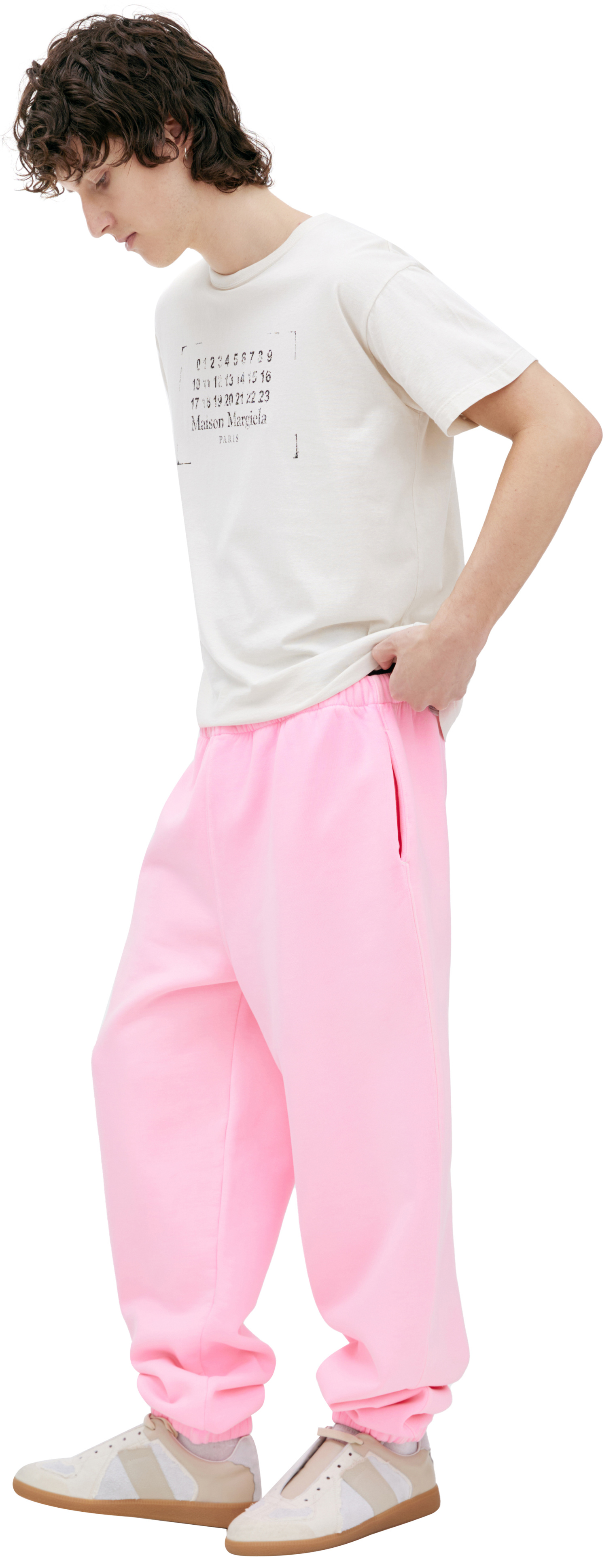 ERL Pink cotton trousers