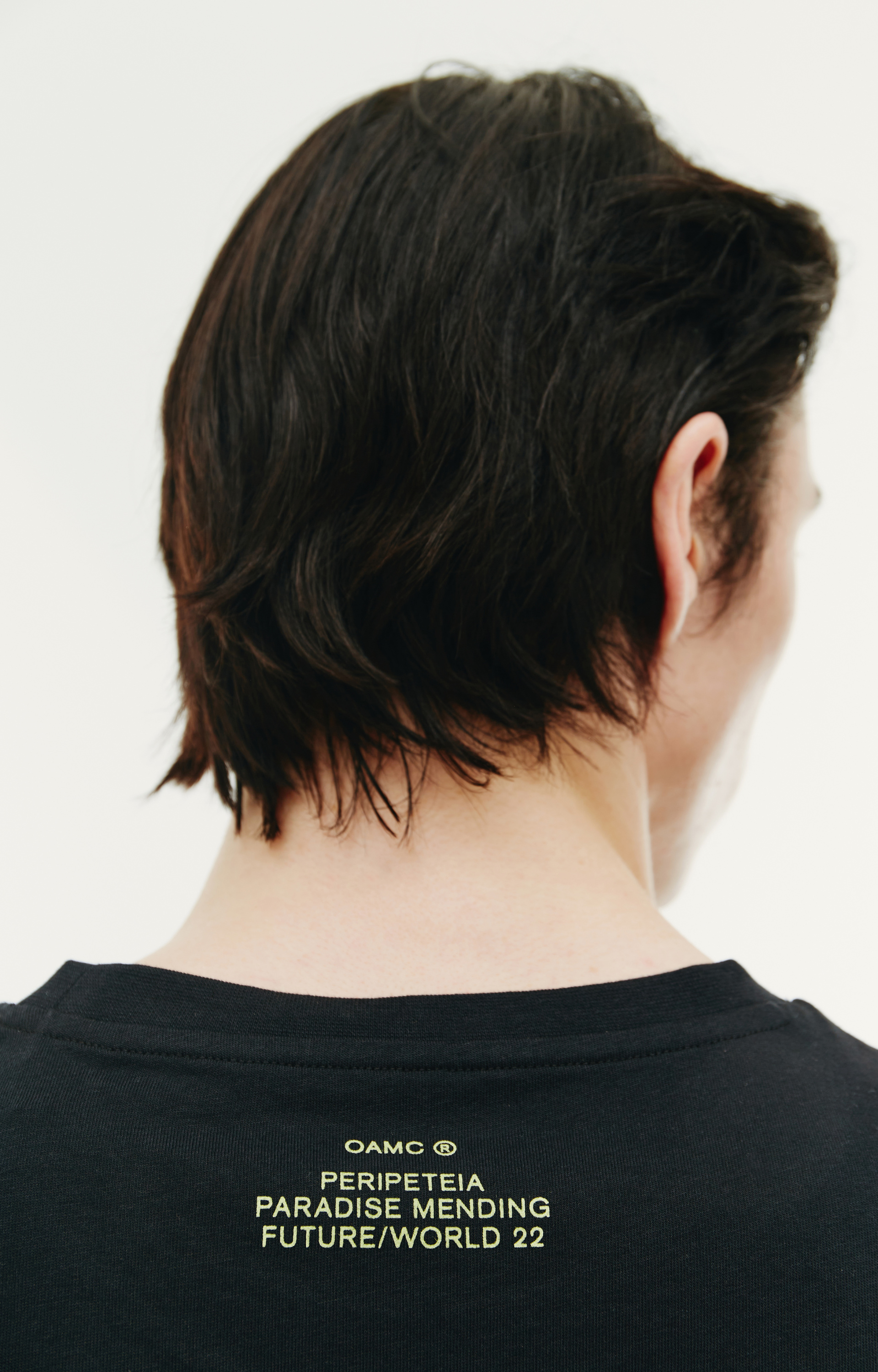 OAMC Black printed t-shirt