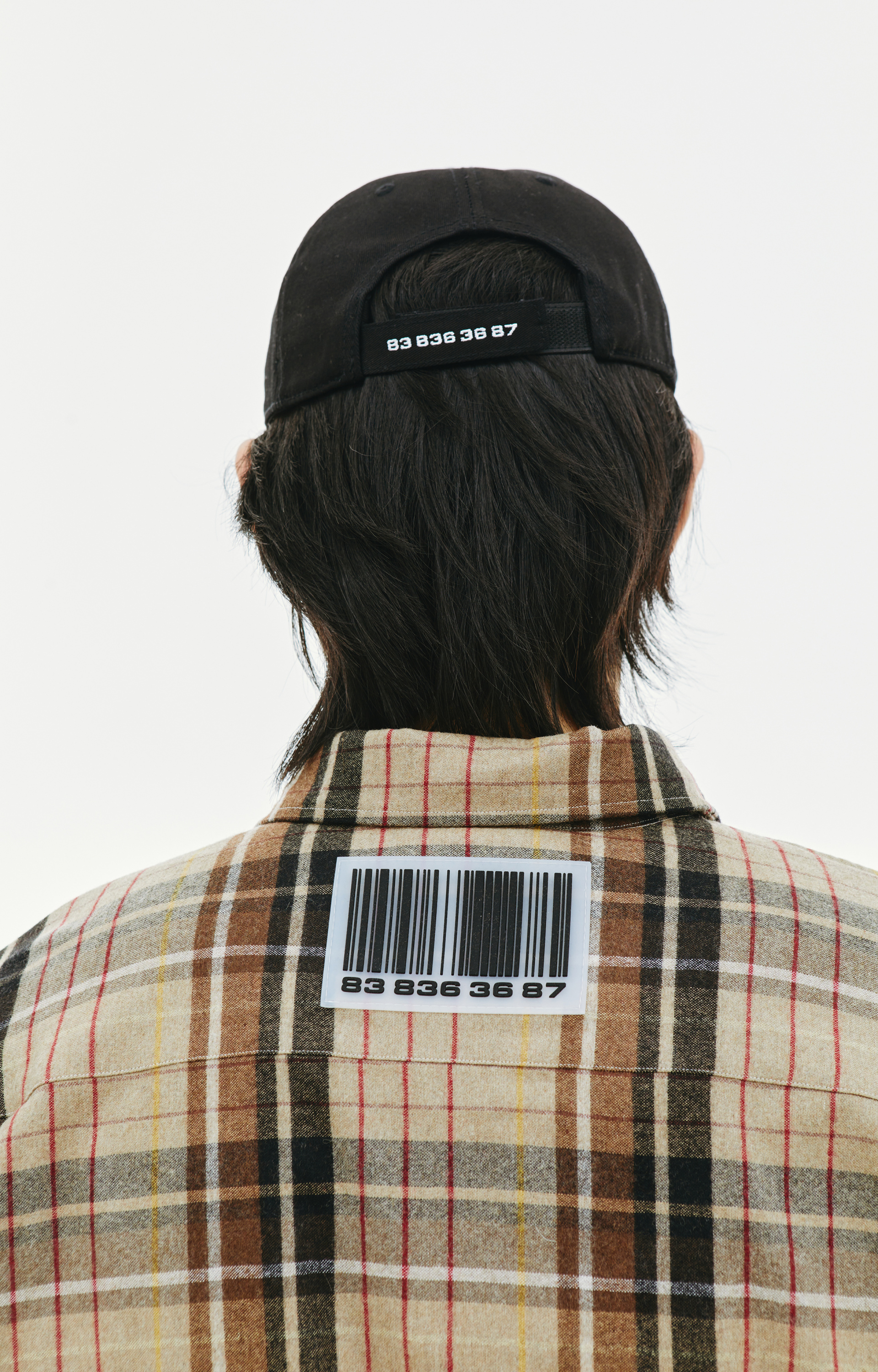 VTMNTS Black Barcode Cap