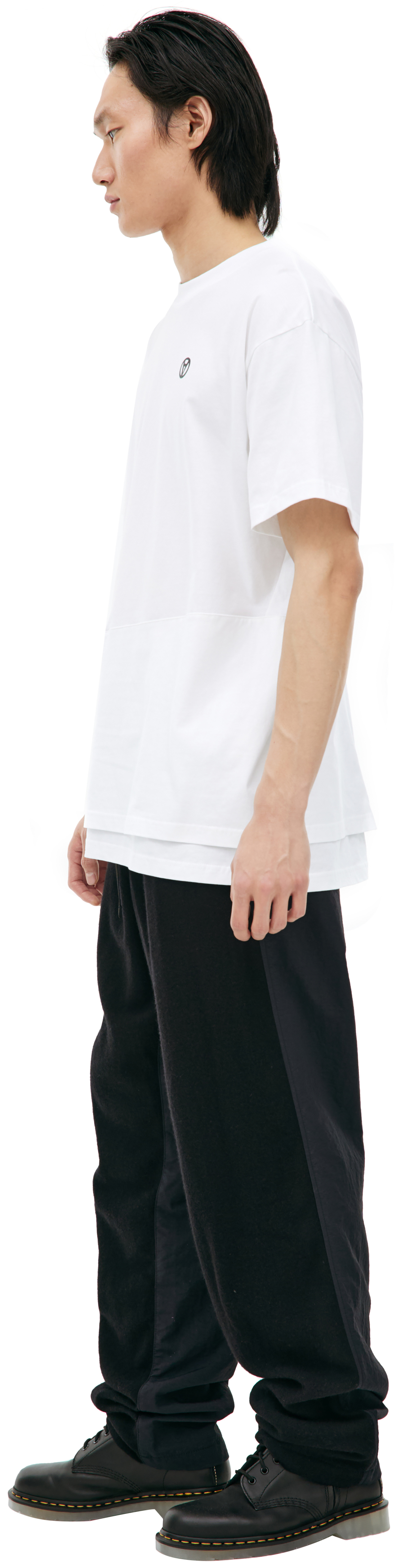 Acronym White print T-shirt