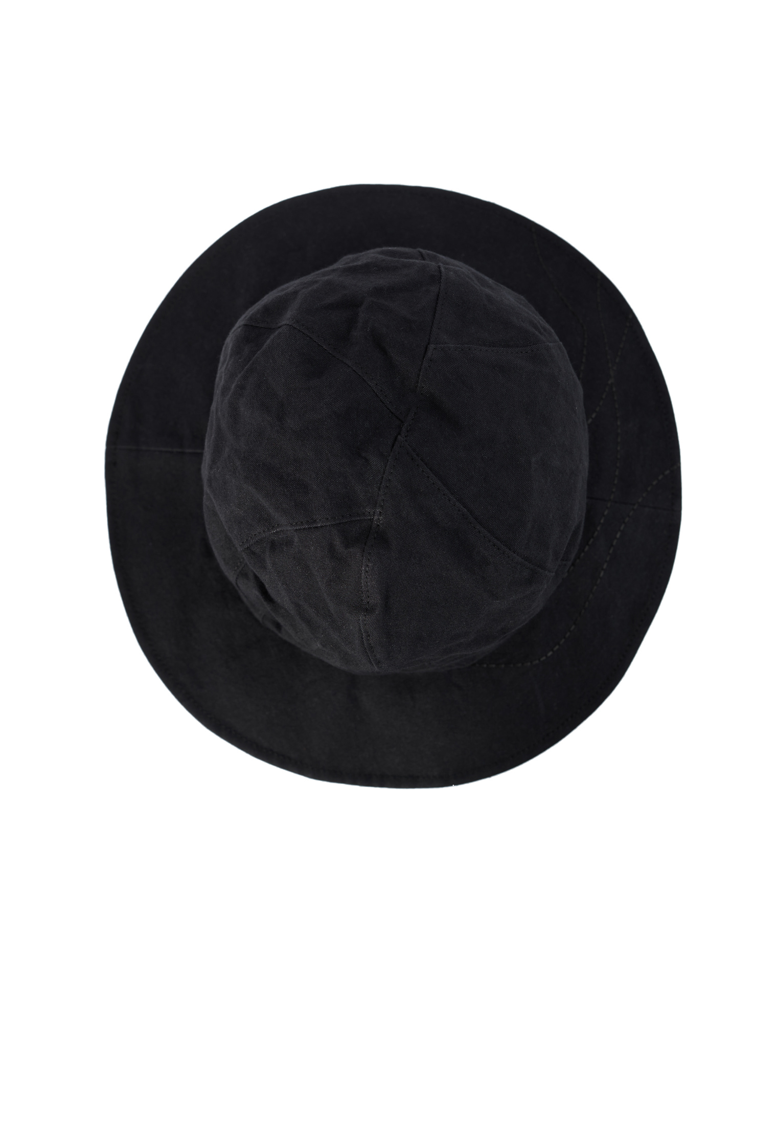 Y\'s Black hat with a paraffin finish