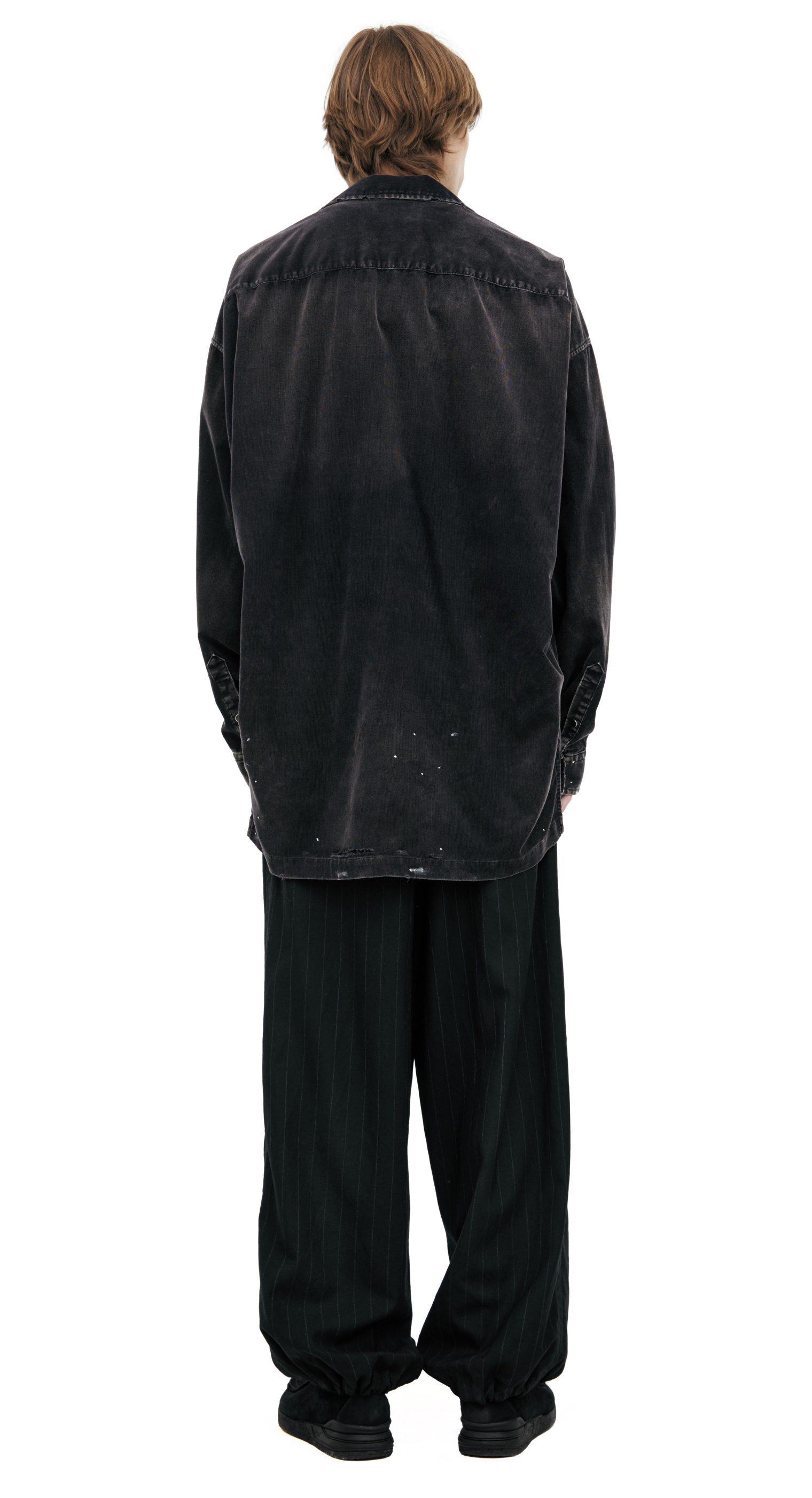 Maison Mihara Yasuhiro Paint effect shirt