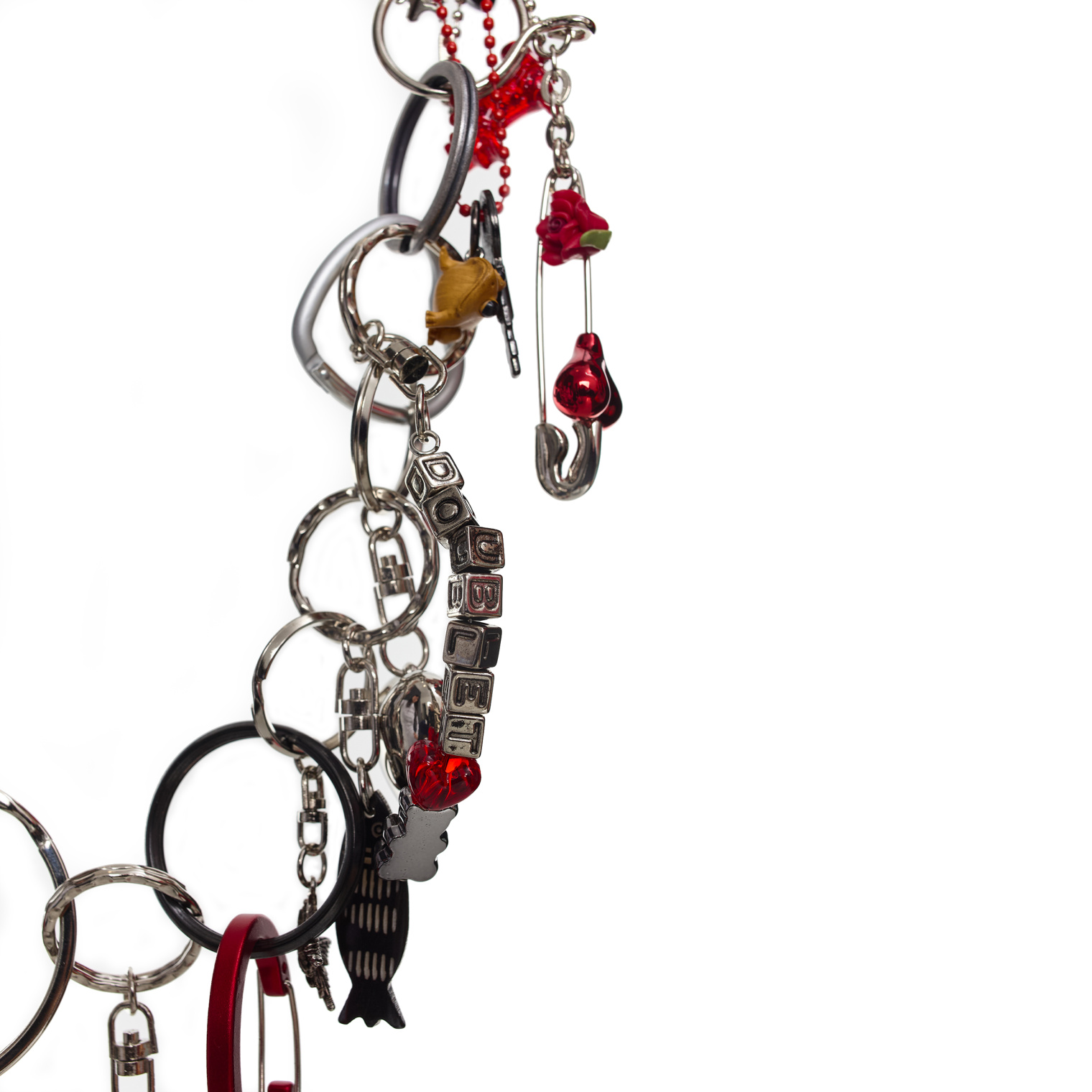 Buy Doublet women silver key chain for $370 online on SV77