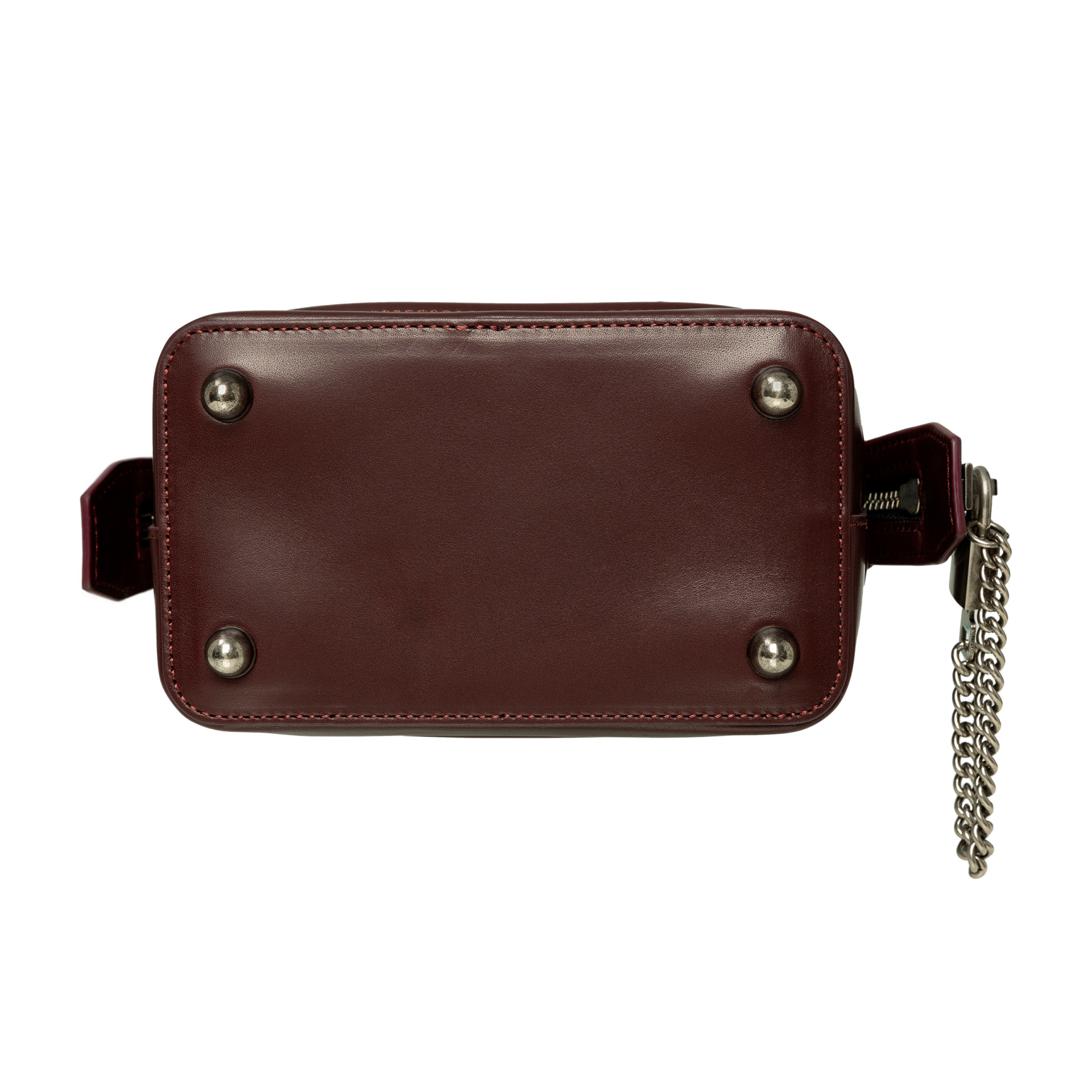 Enfants Riches Déprimés Burgundy leather bag