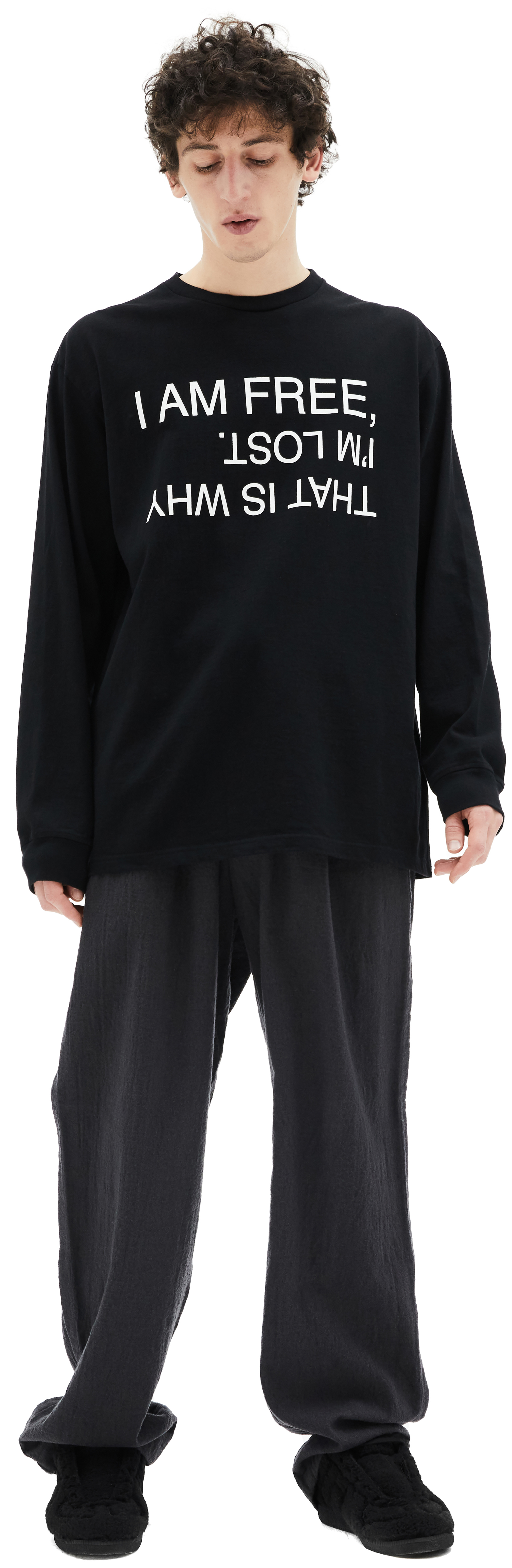 Undercover Black Printed Longsleeve