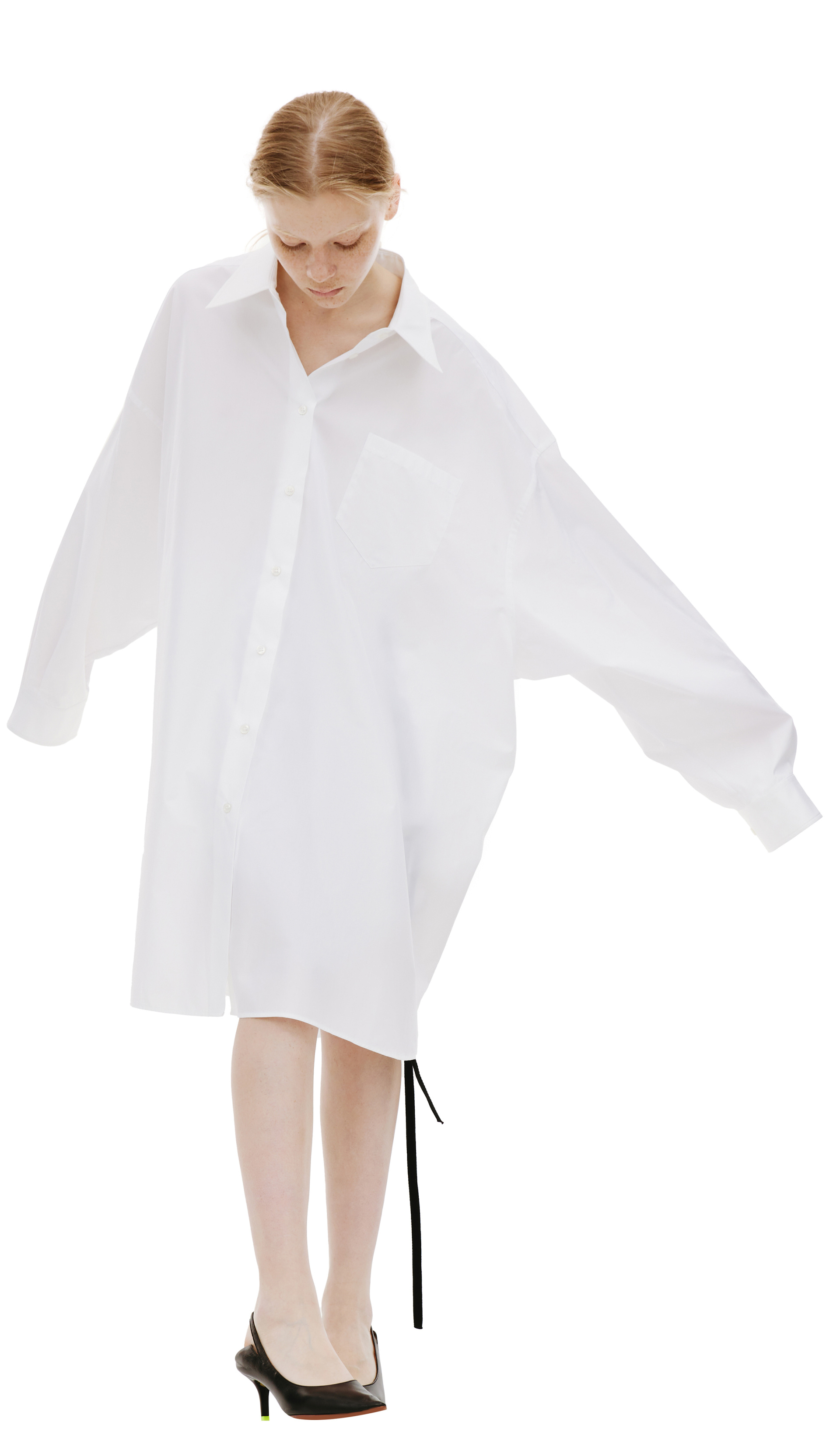 Maison Margiela White Elongated Shirt