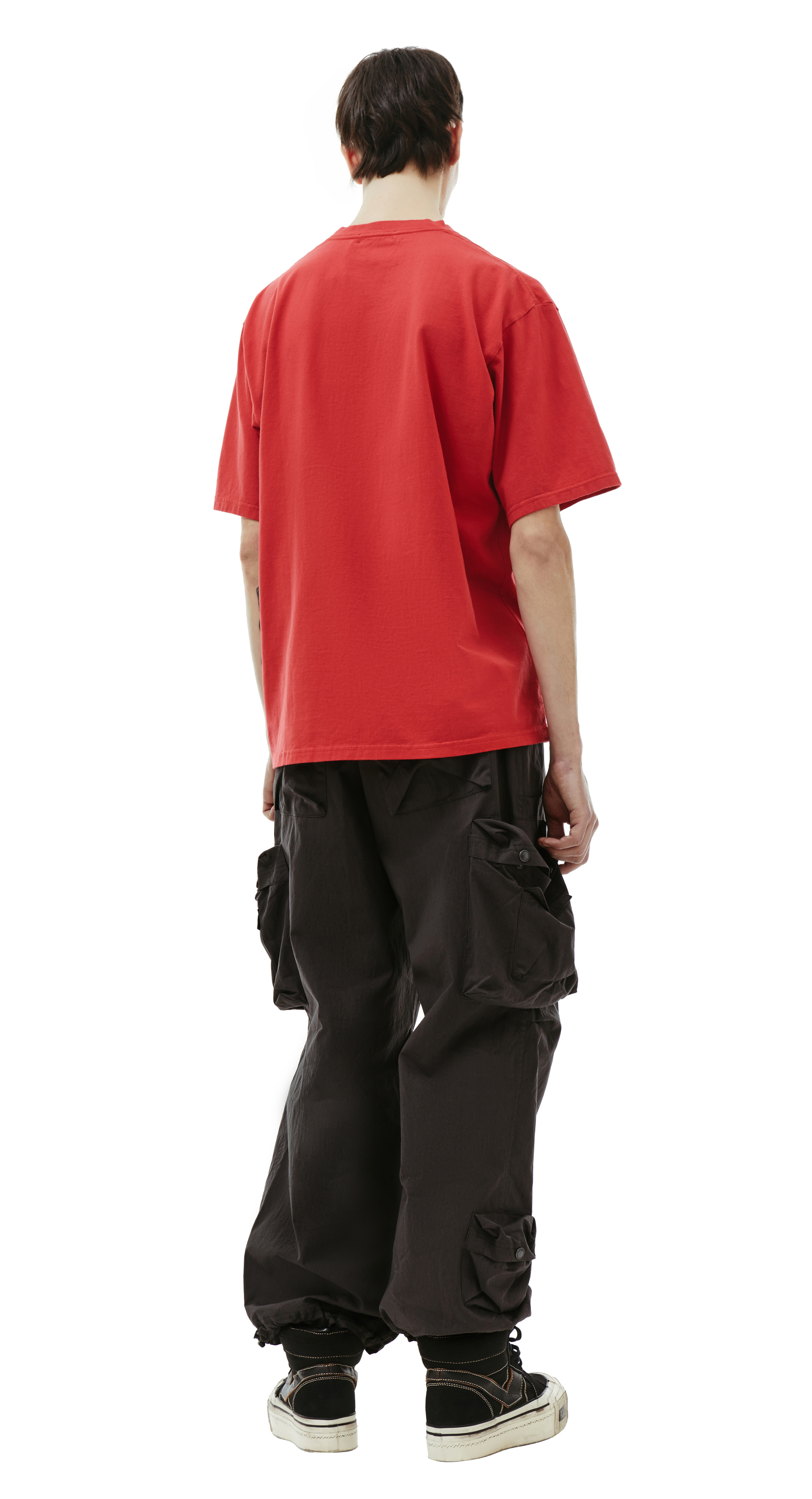 Undercover Red \'U\' printed t-shirt