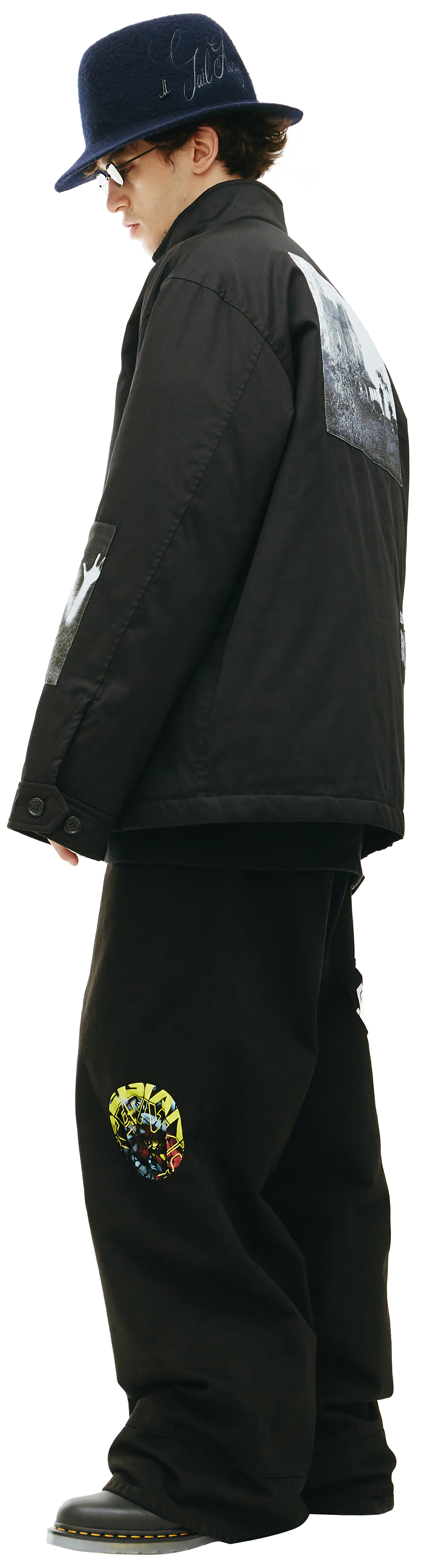 Undercover Psycho Patched Jacket