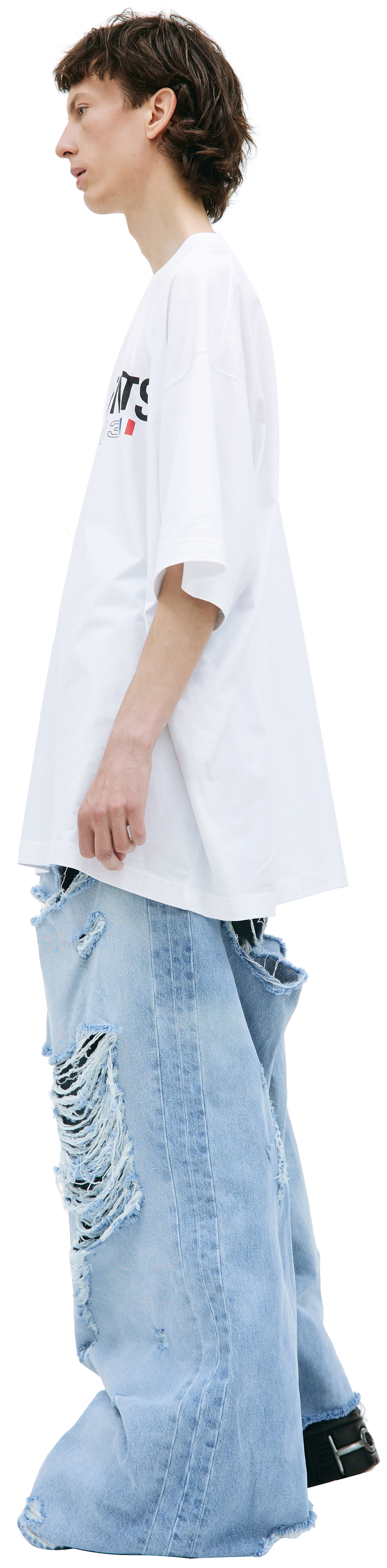 VETEMENTS White printed t-shirt