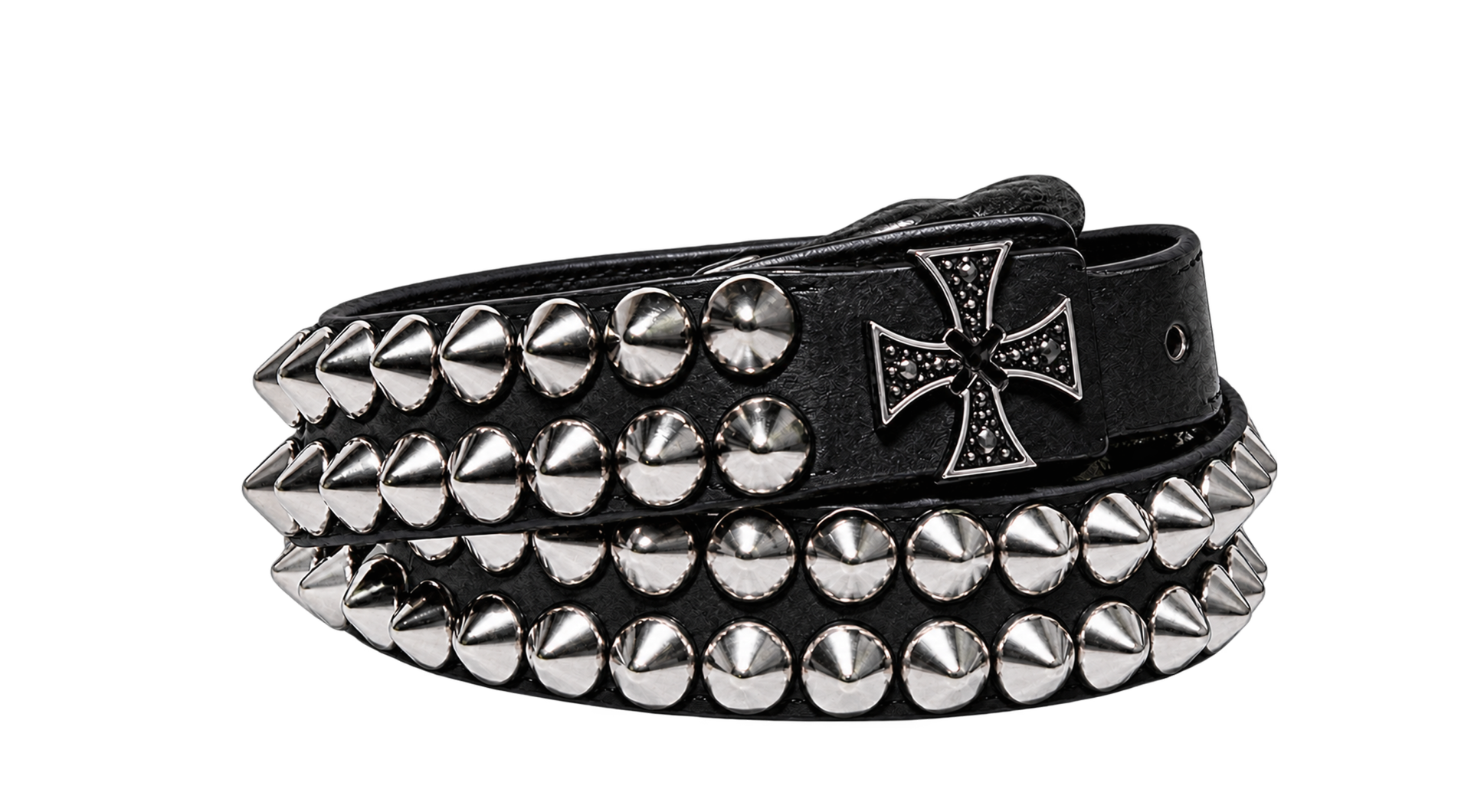 Enfants Riches Déprimés Leather belt with rivets