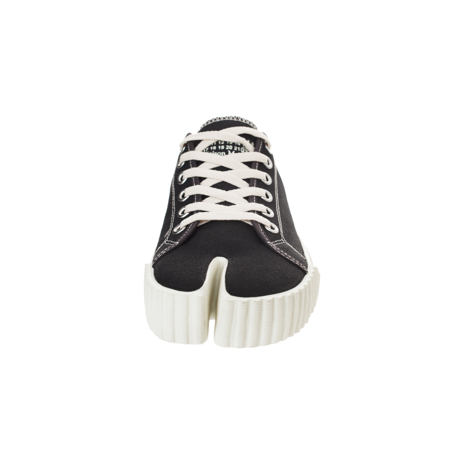 Maison Margiela Black Tabi Sneakers