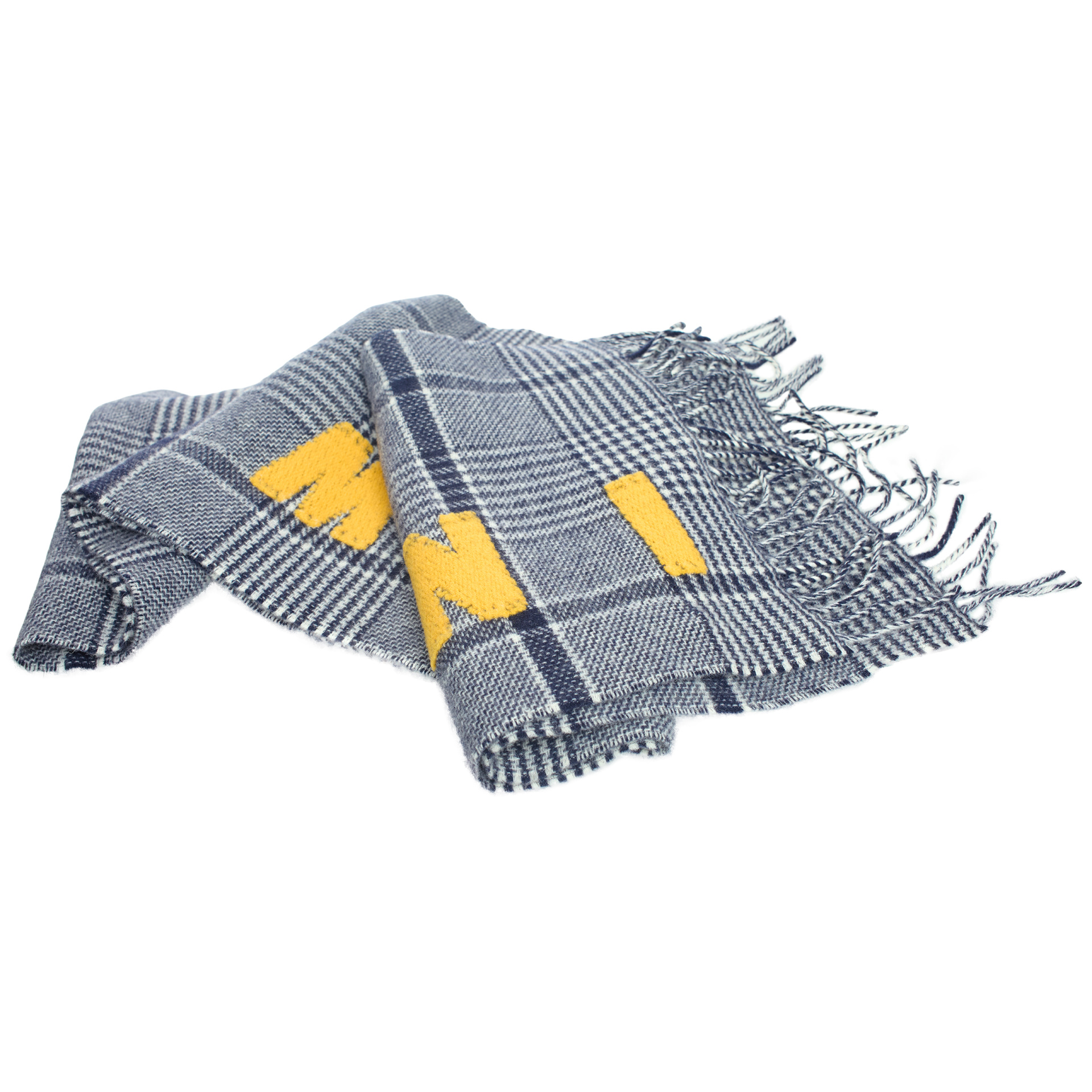Marni Checked wool scarf
