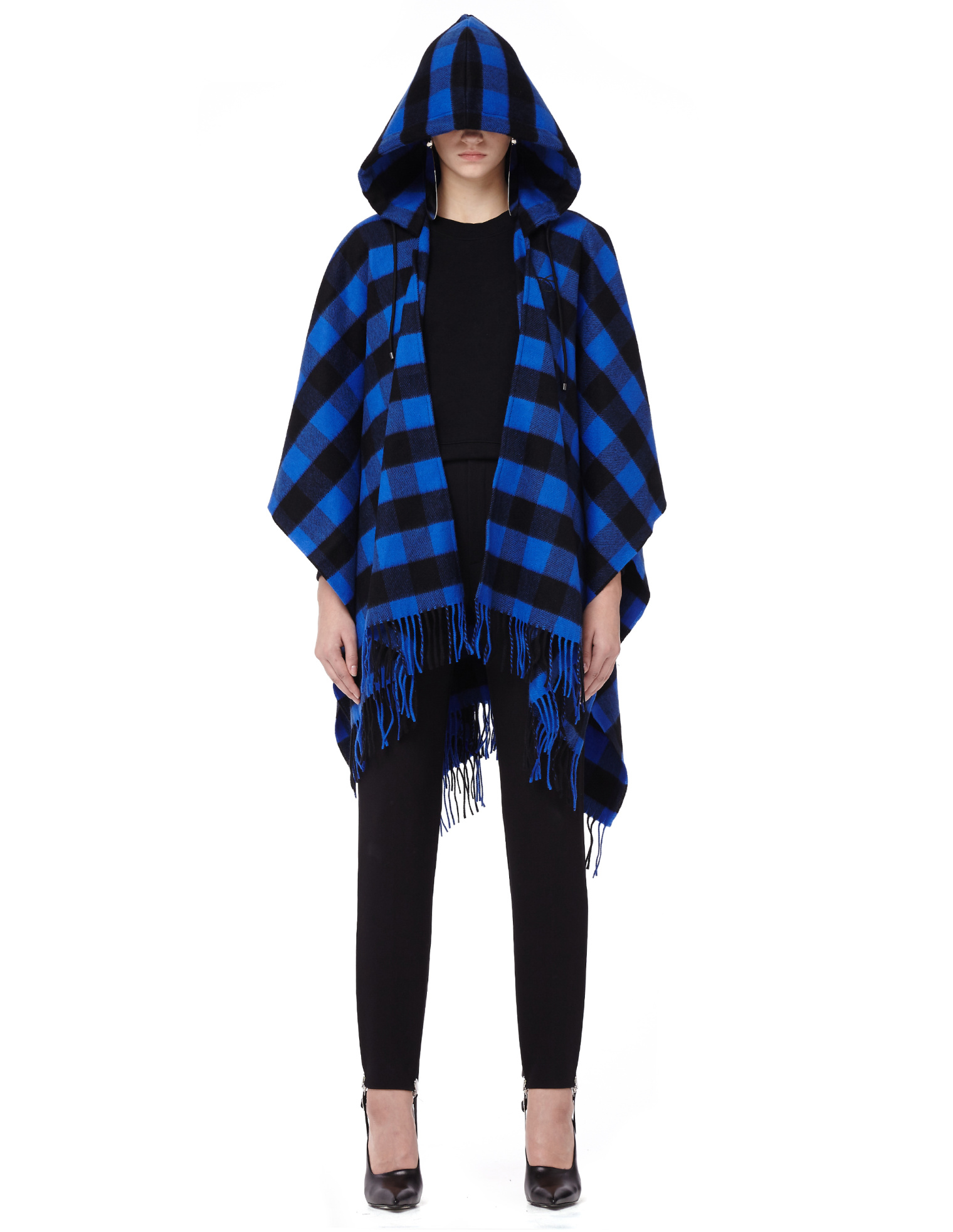 Balenciaga Wool and cashmere poncho