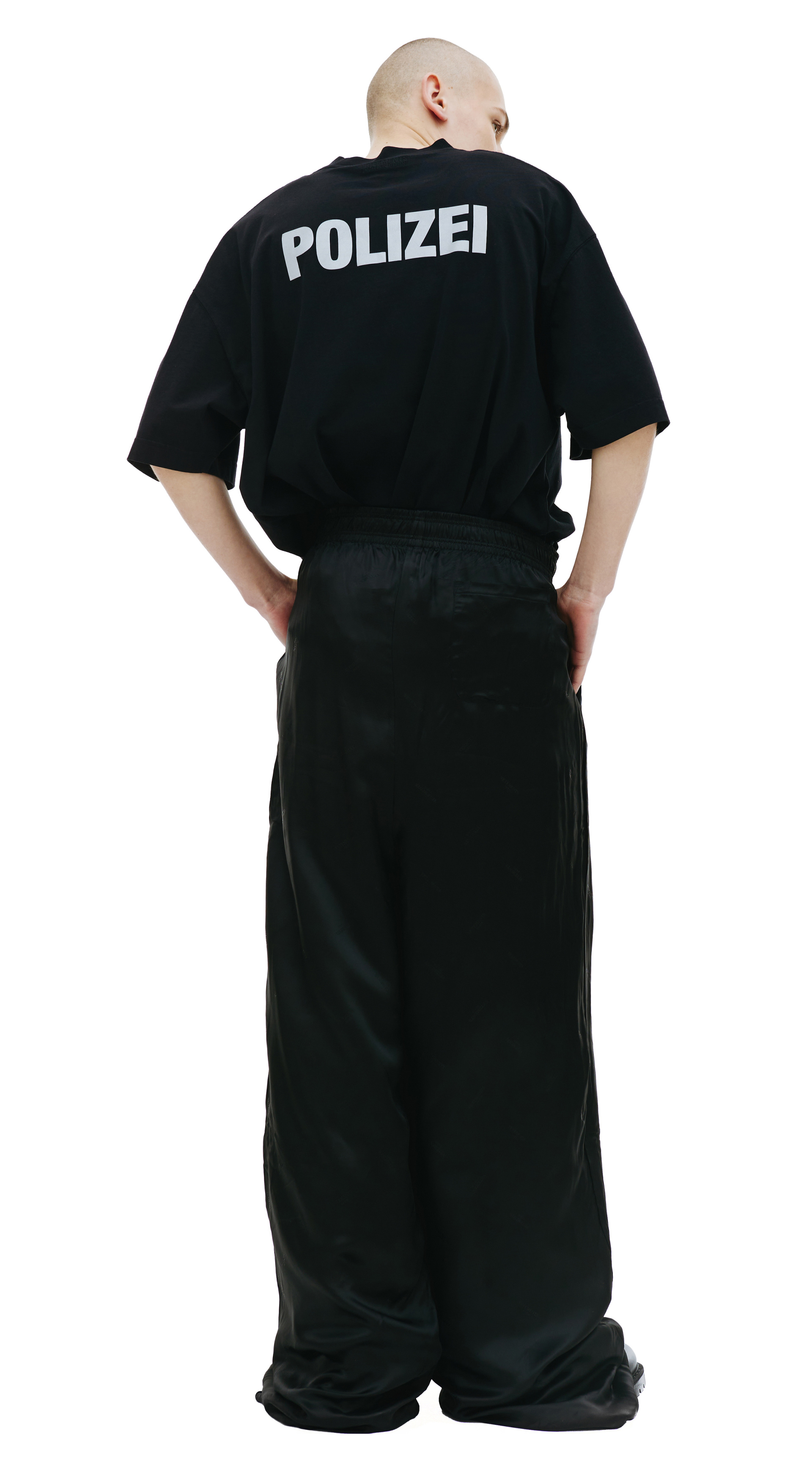 VETEMENTS Straight-leg lining trousers