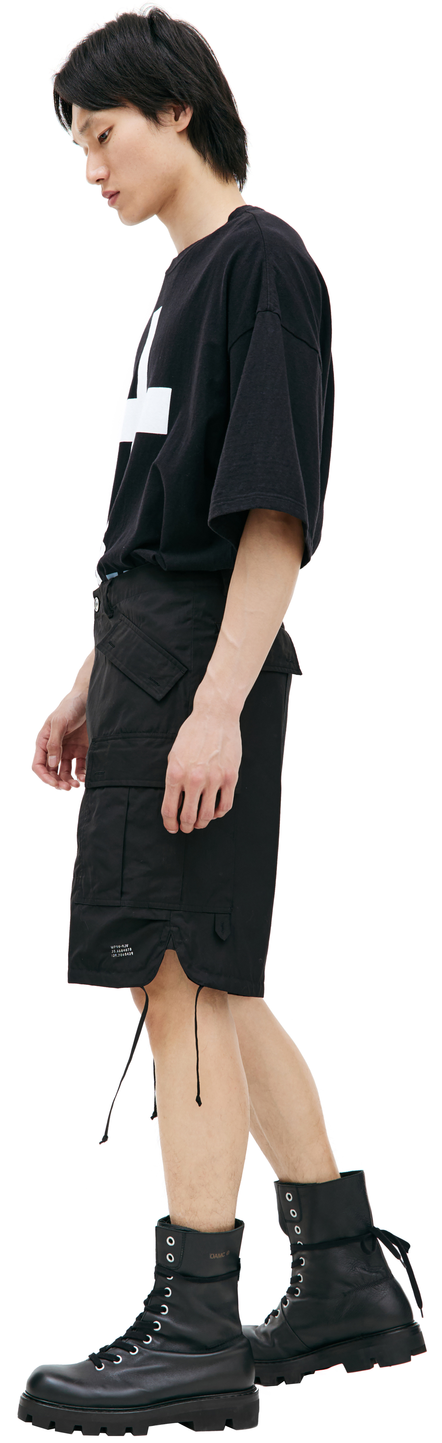 Undercover Black cargo shorts