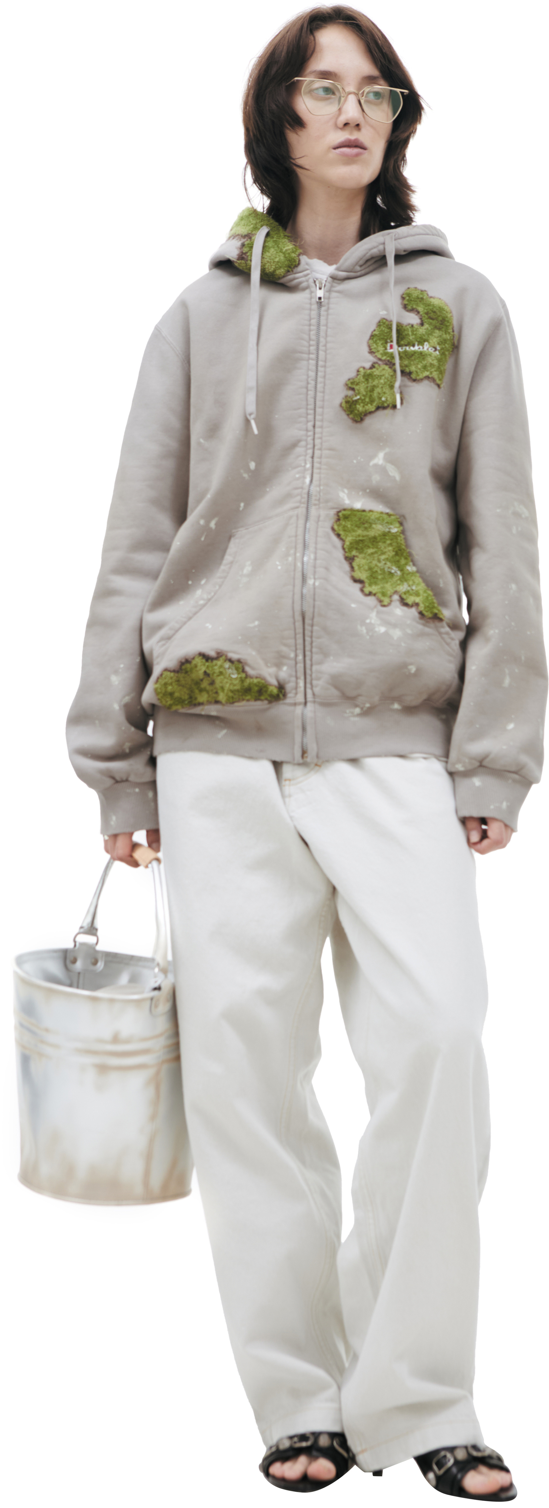 Doublet MOSS-GROWN EMBROIDERY Hoodie