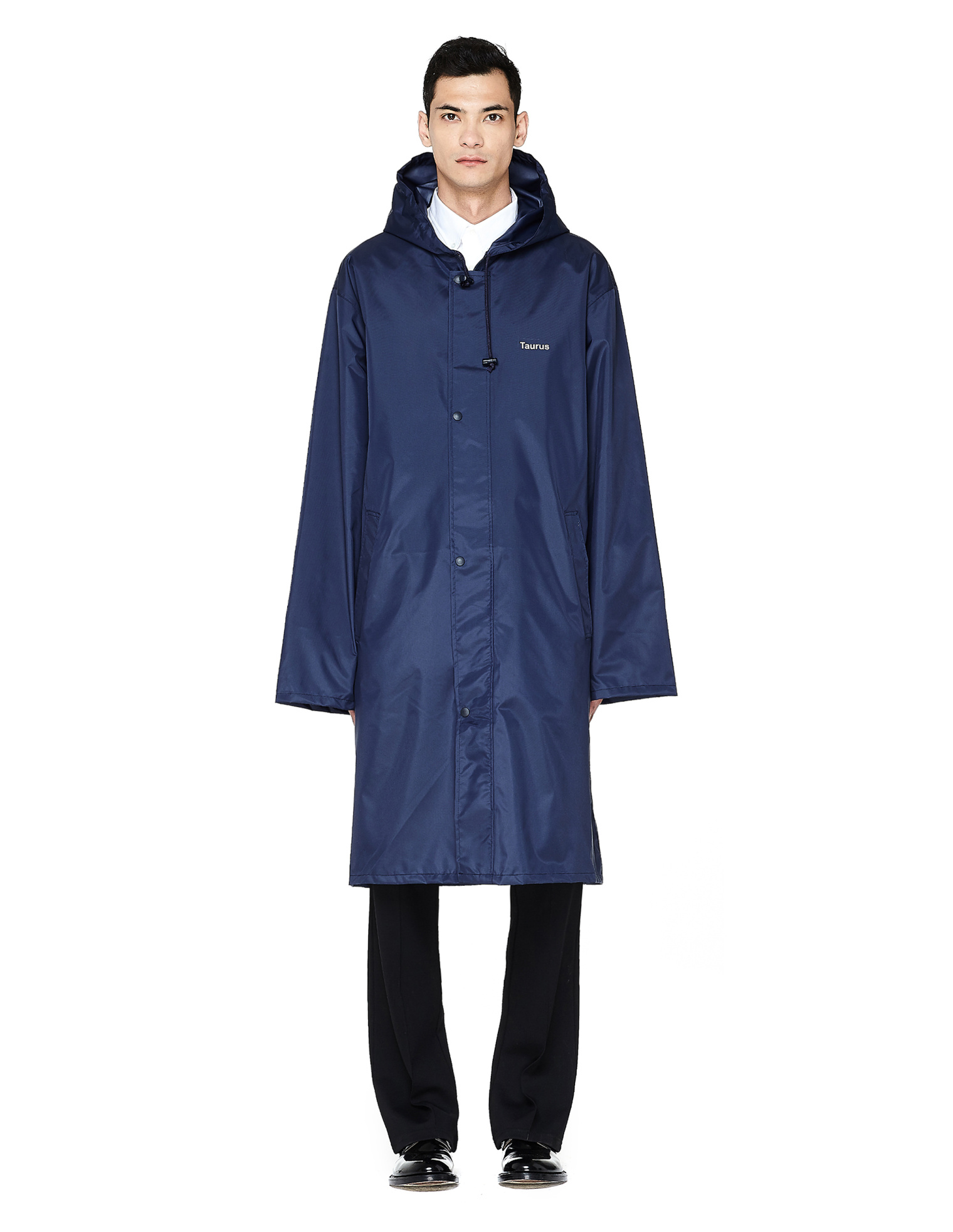 VETEMENTS Navy Taurus Raincoat