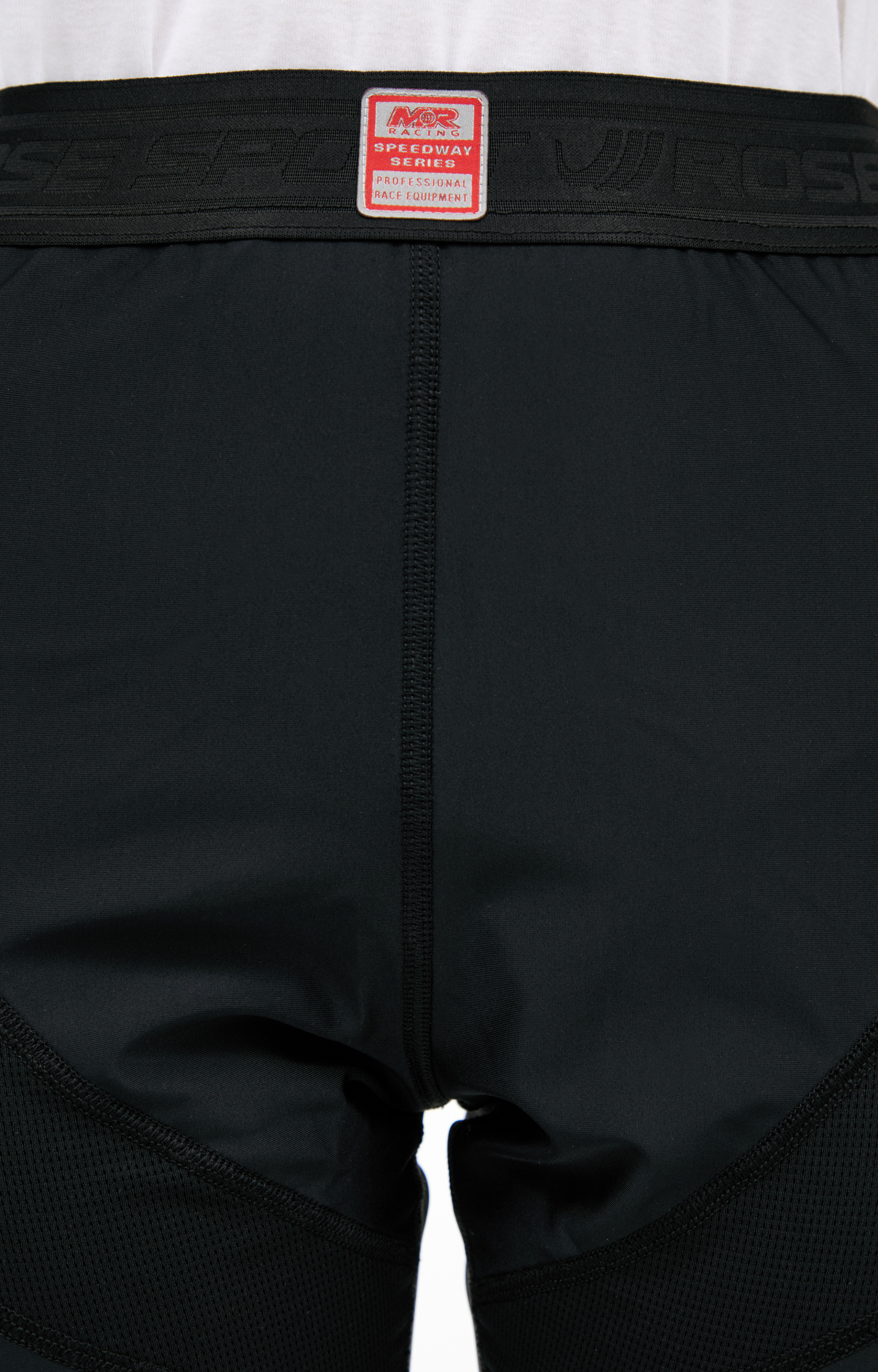 Martine Rose Black logo shorts