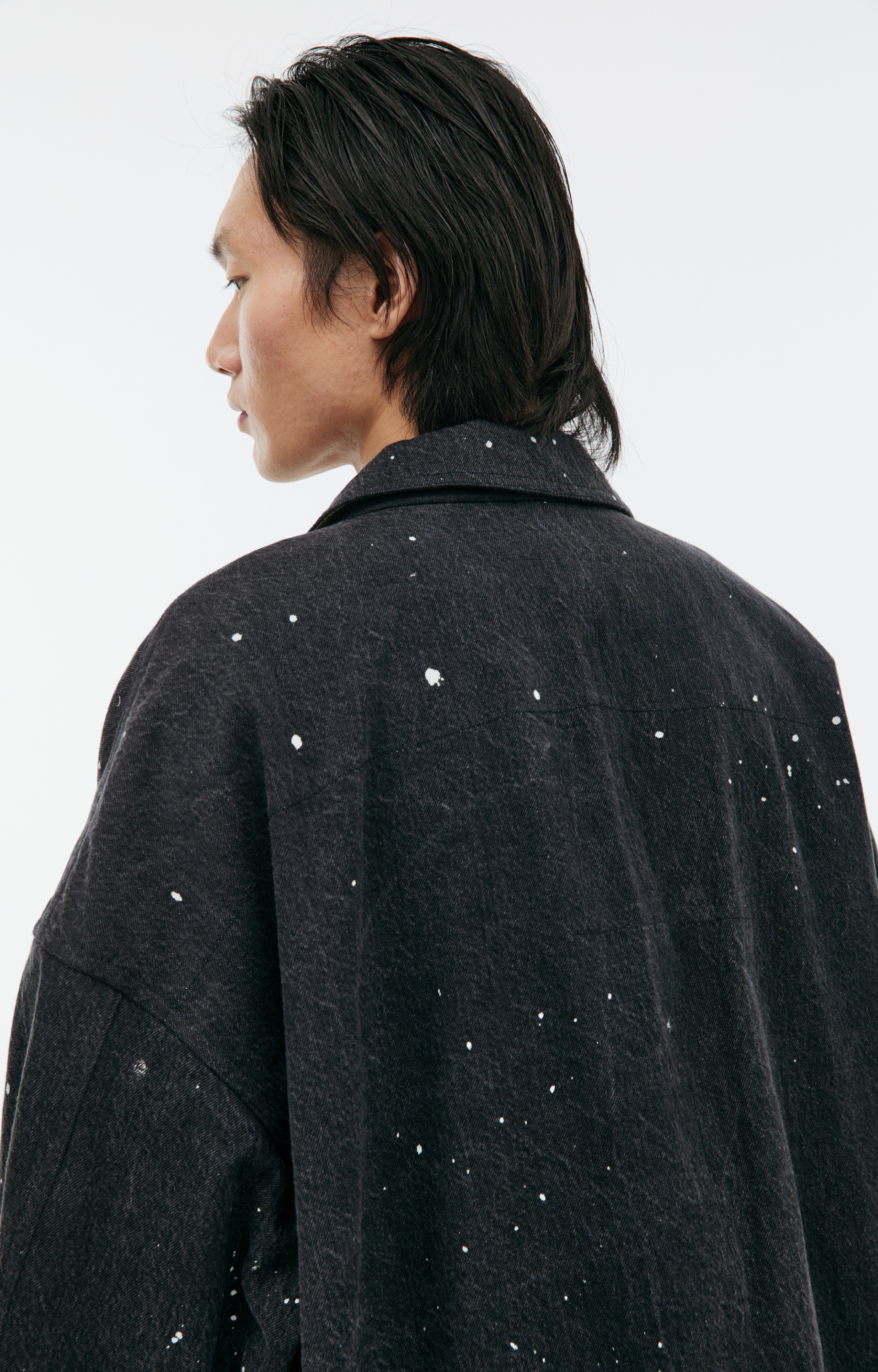 Ziggy Chen Paint effect blazer