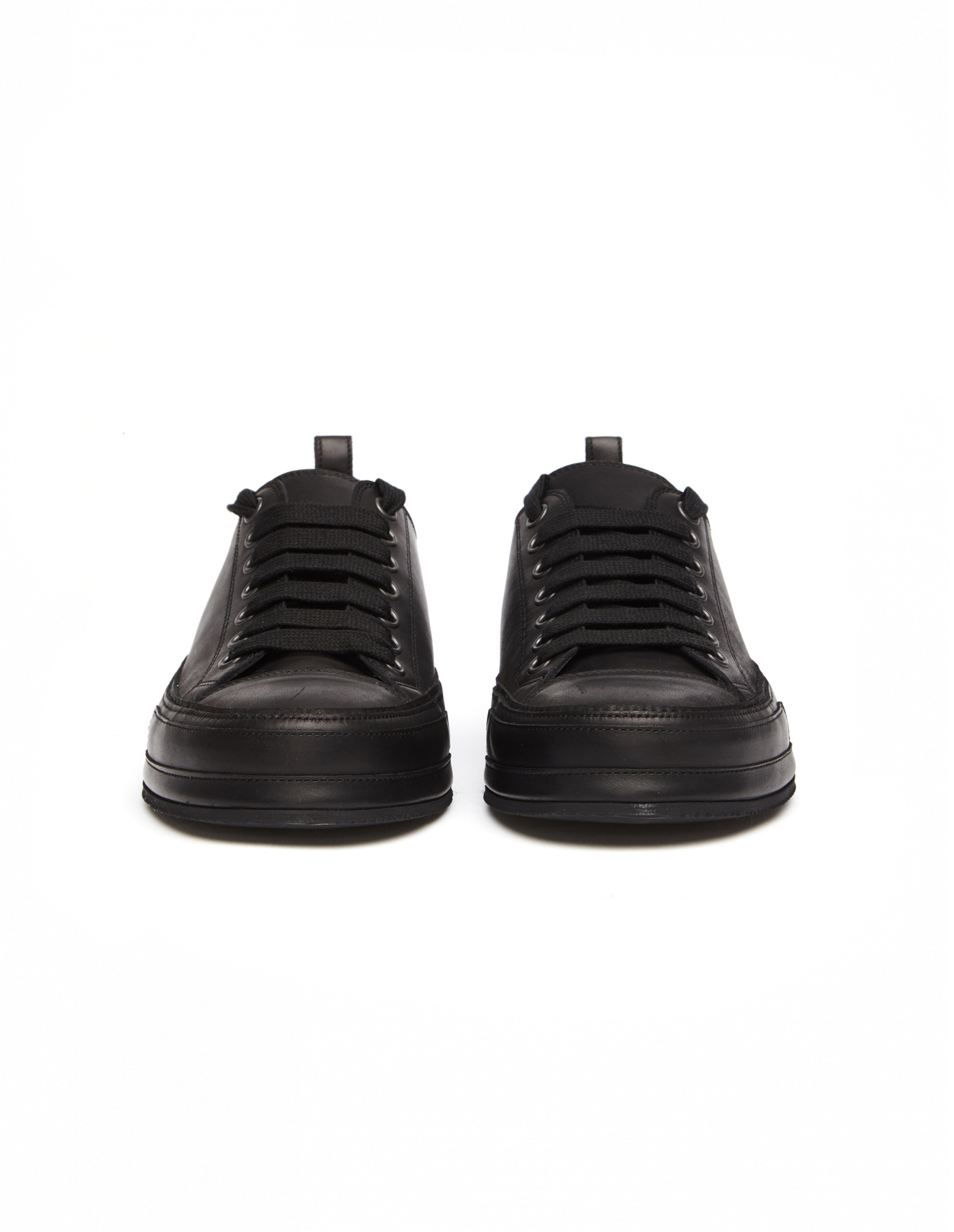 Ann Demeulemeester Кеды из кожи