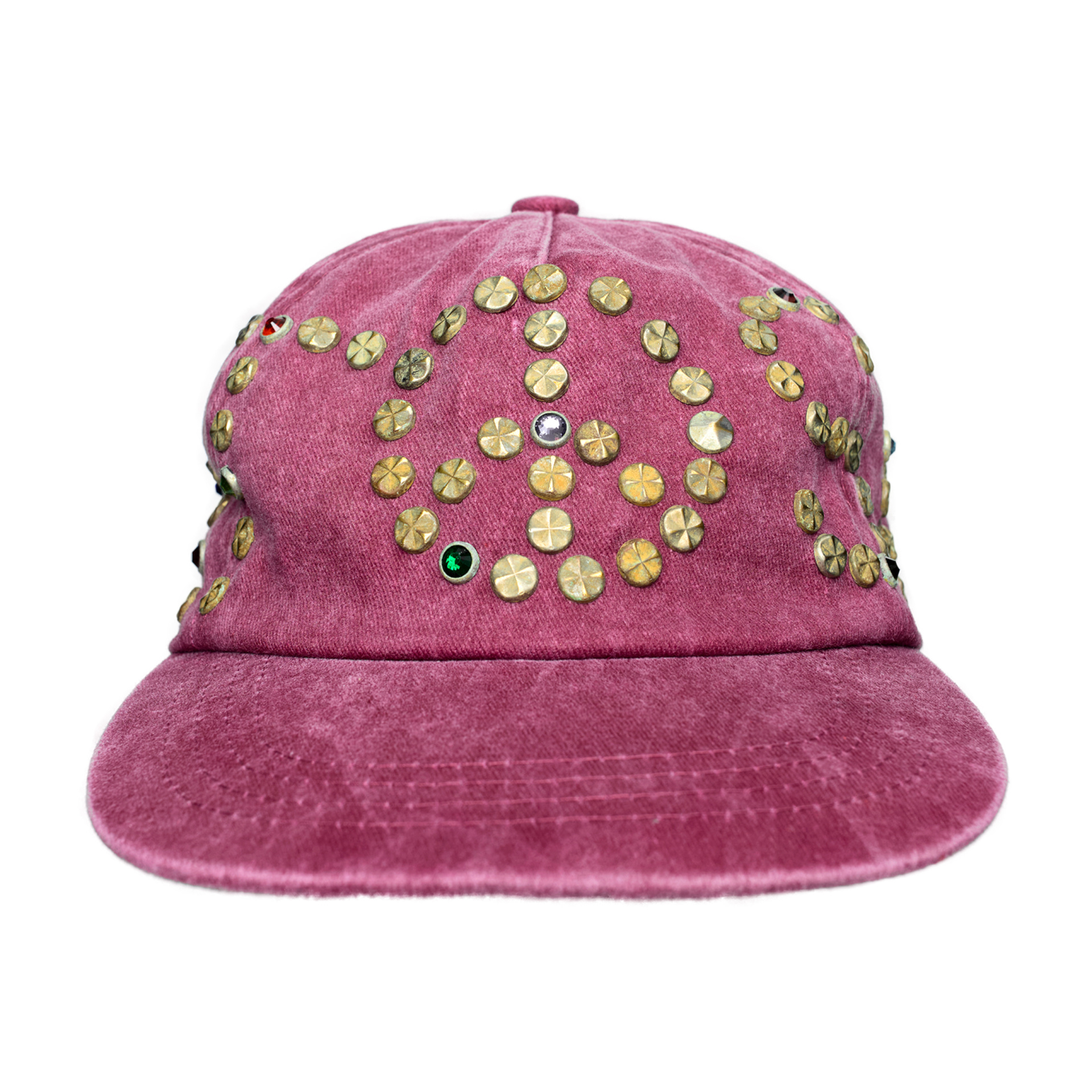 Satoshi Nakamoto Red cap with rivets