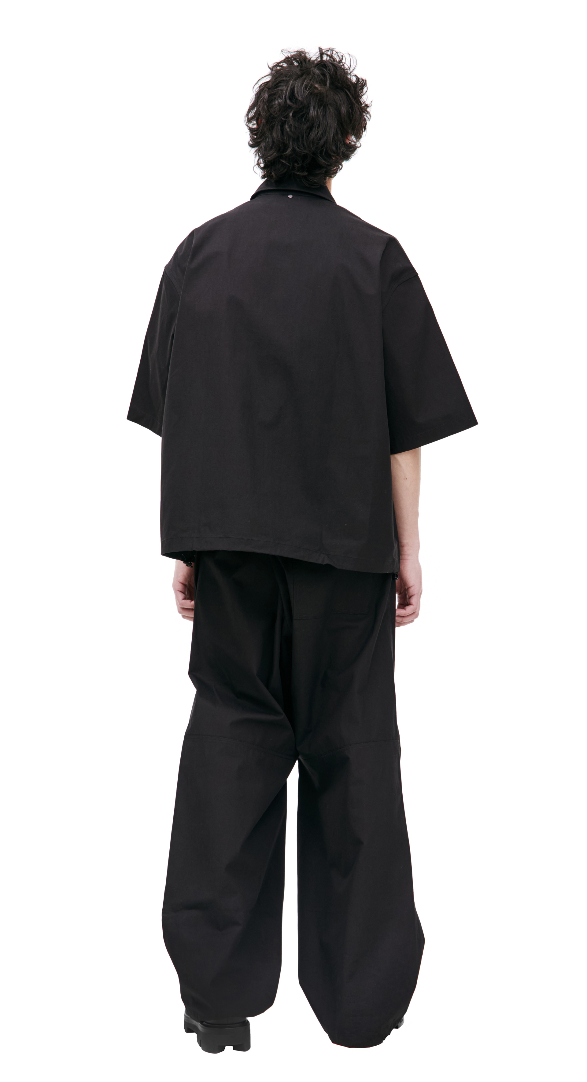 OAMC Black short sleeve shirt