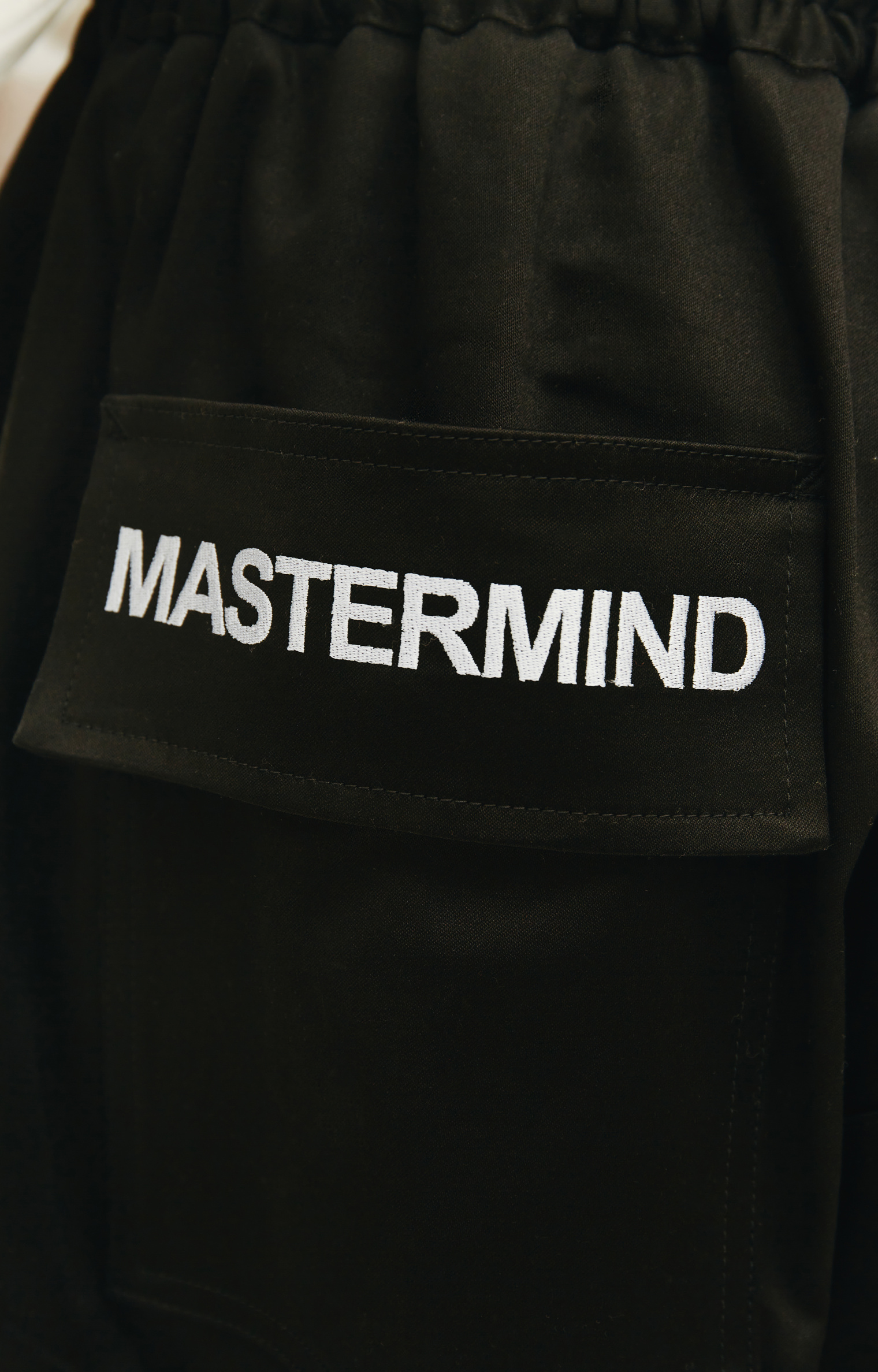 Mastermind WORLD Black cargo trousers