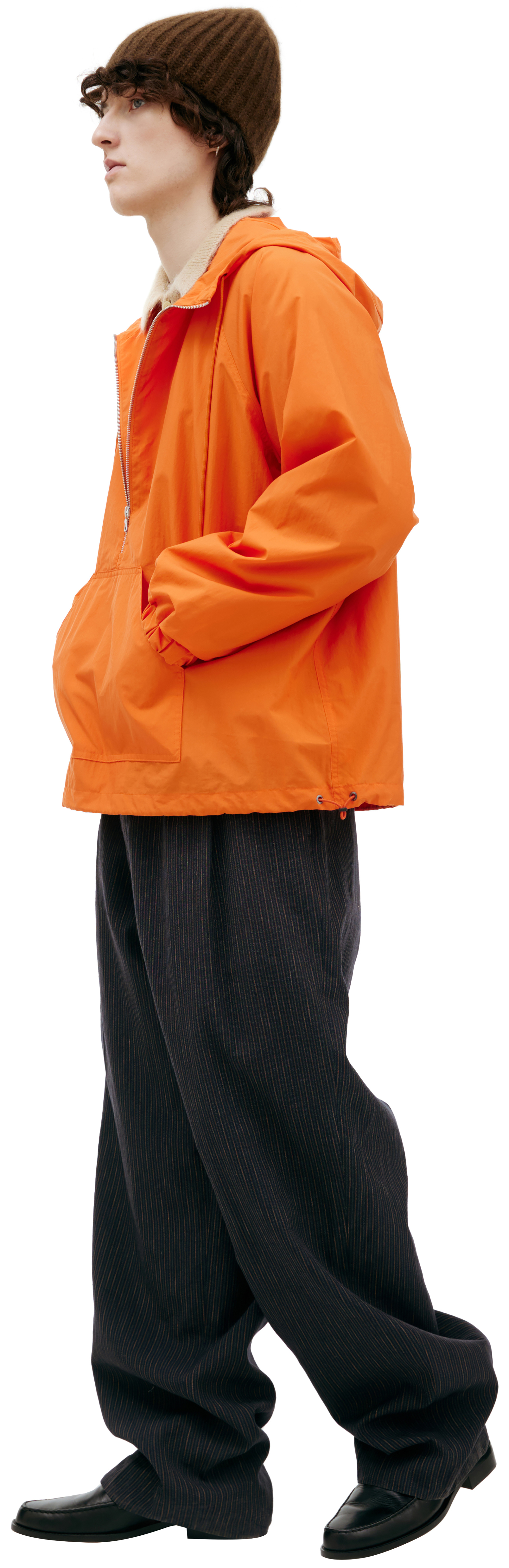 Auralee Orange anorak